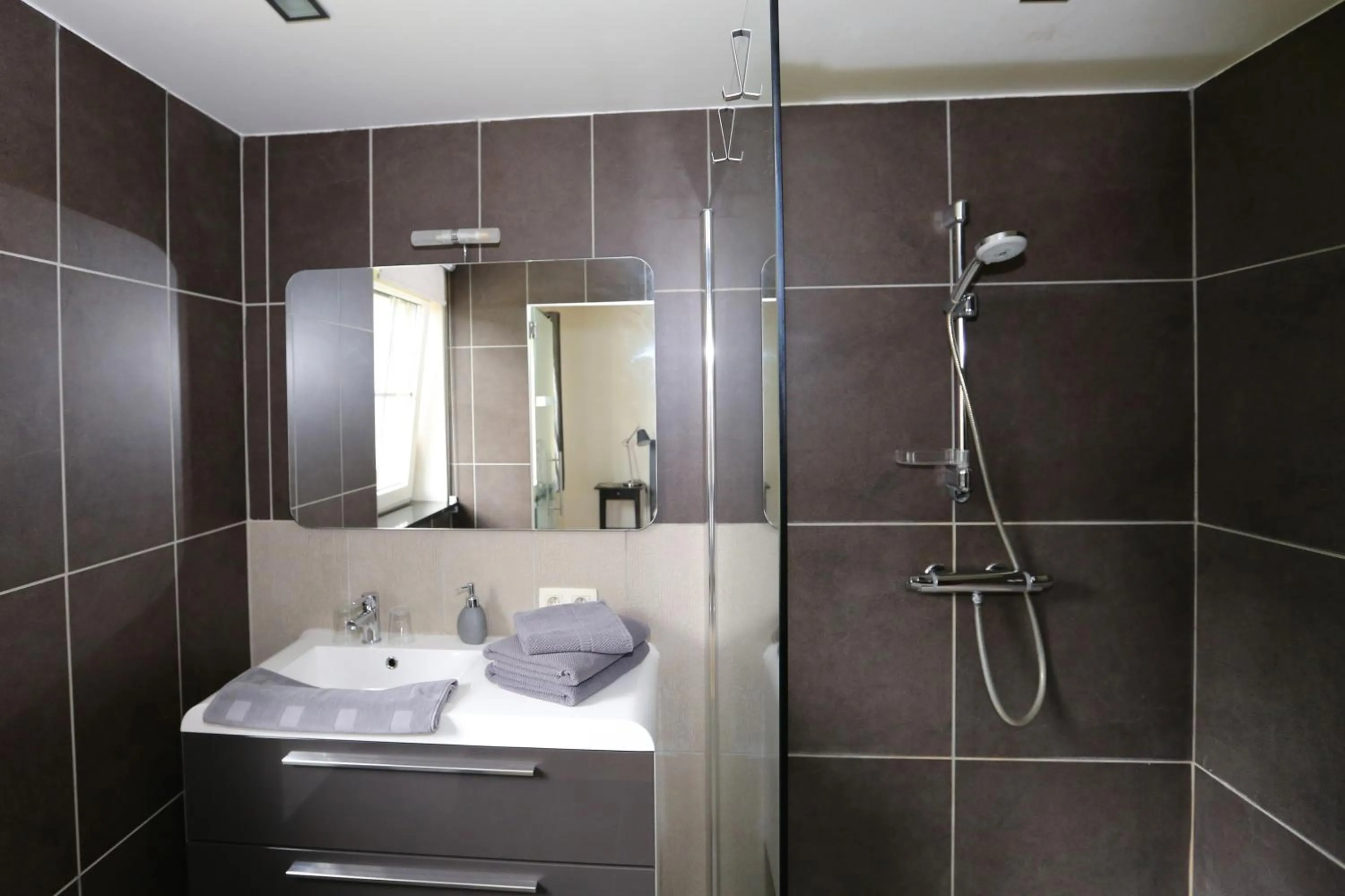 Bathroom in B&B Le Bois de Champia