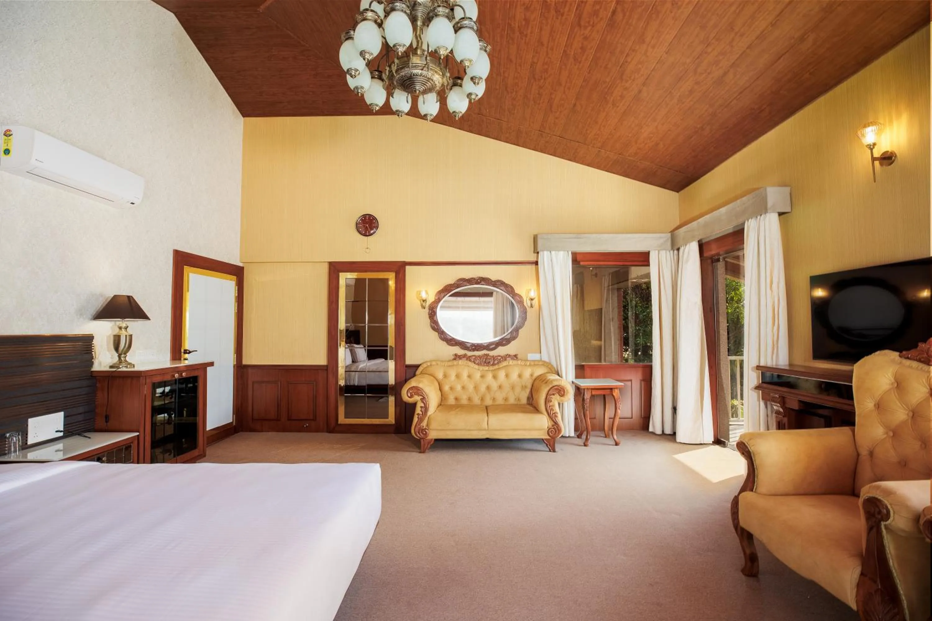 Photo of the whole room, Bed in Urmilaa Green County Resort 35 KM From Kolhapur