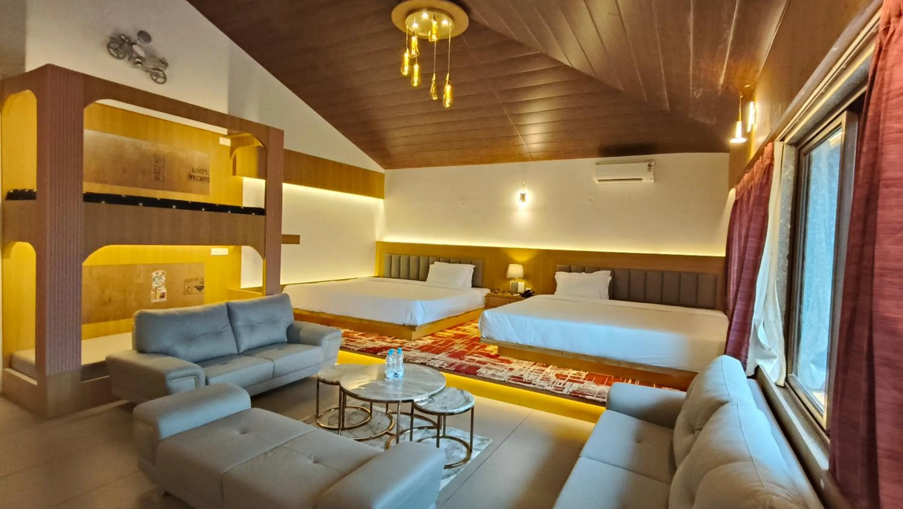 Bed in Urmilaa Green County Resort 35 KM From Kolhapur