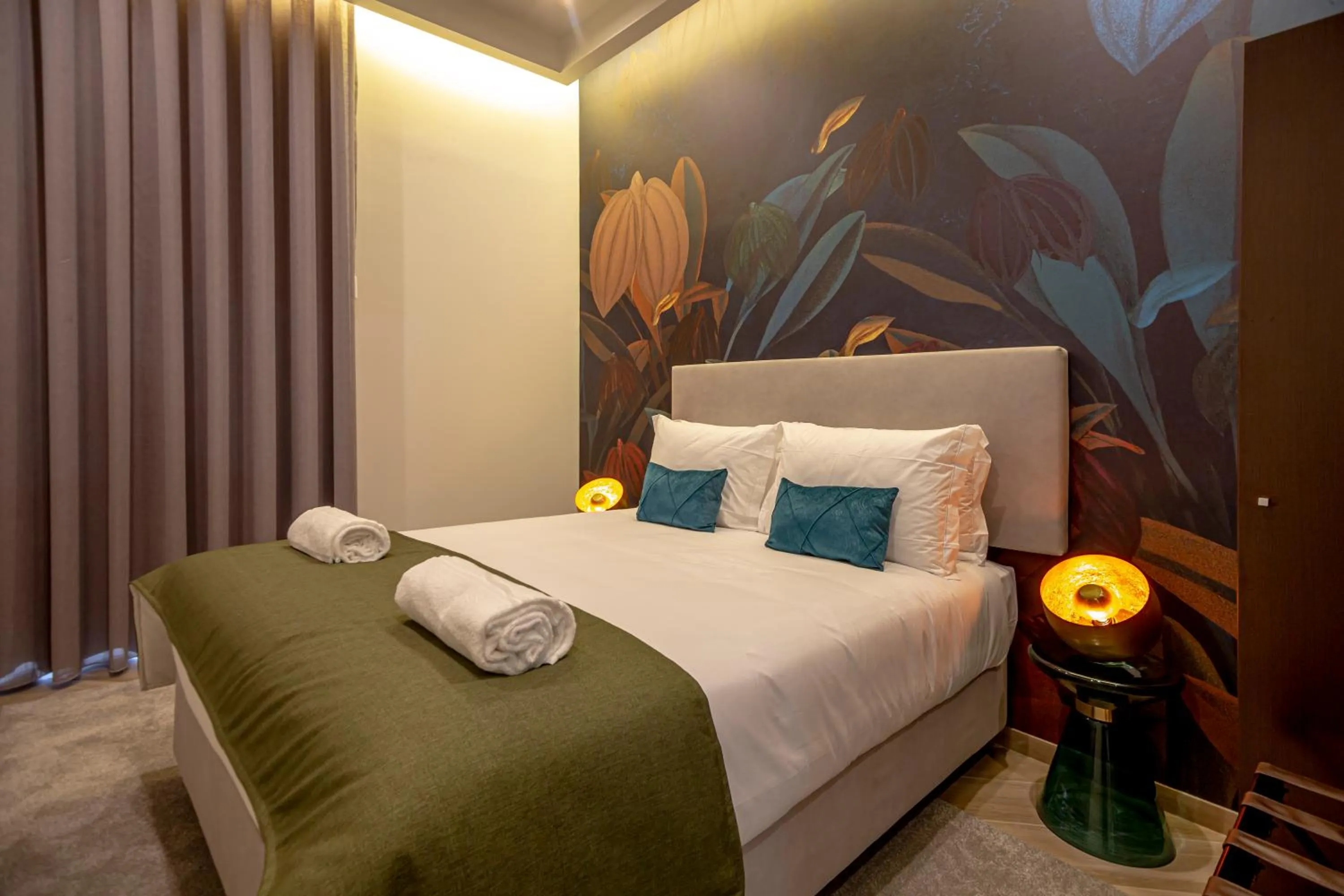 Bed in Guest House Jacarandá Faro