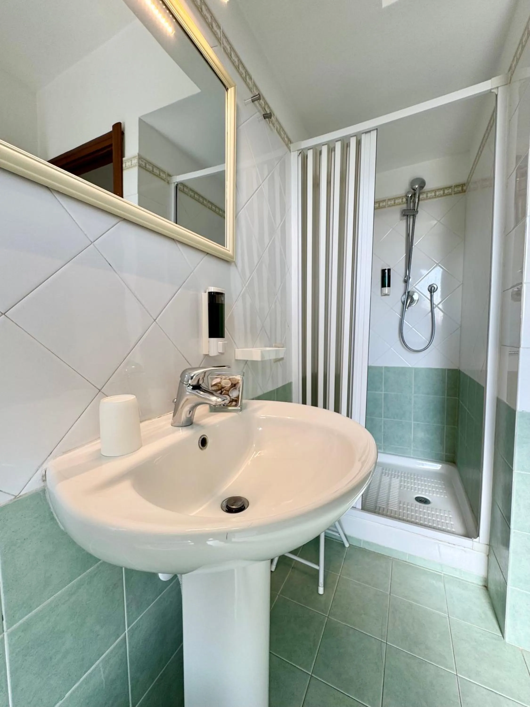 Shower in New Naxos Village