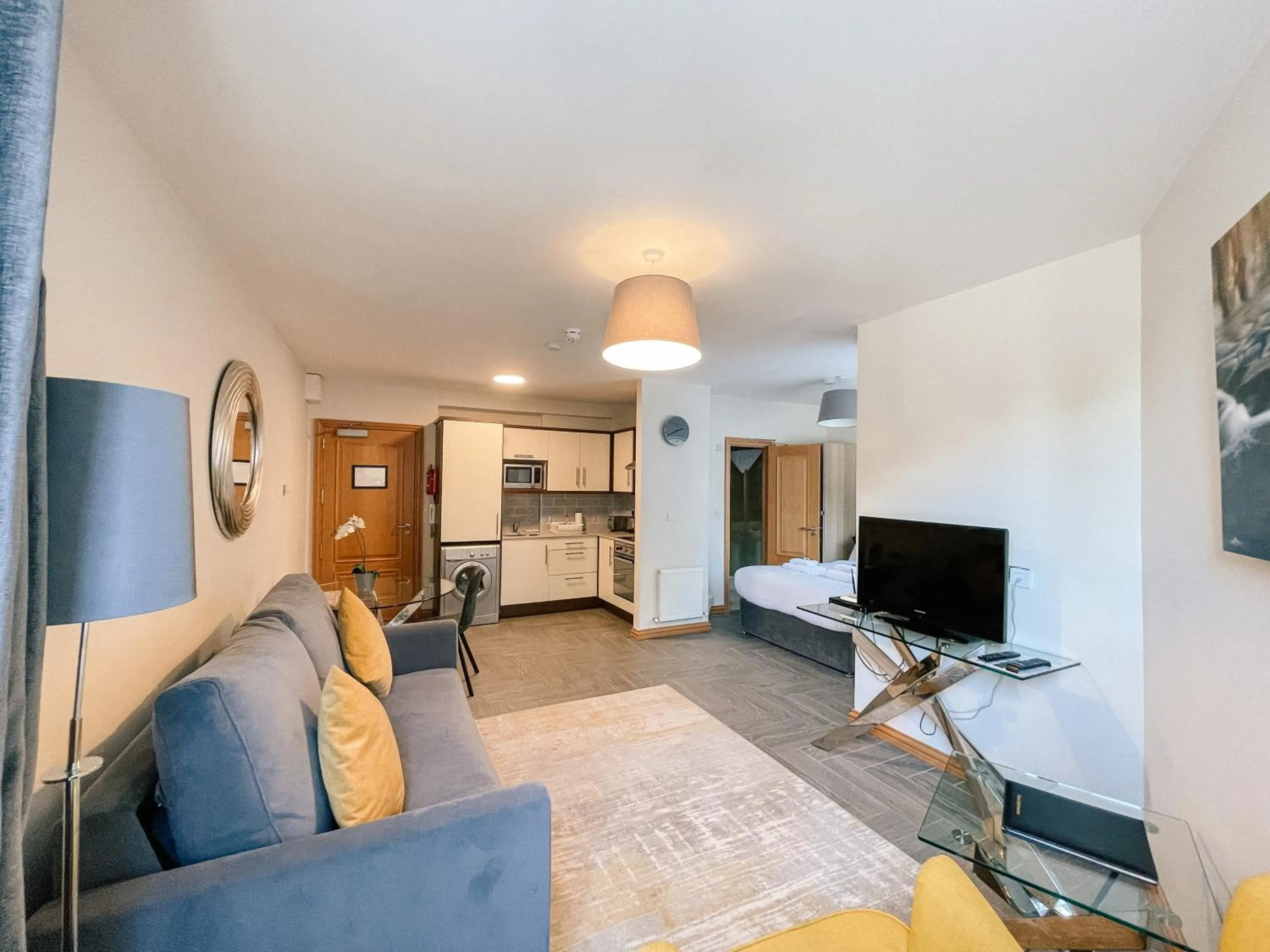 Living room in Broc House Suites