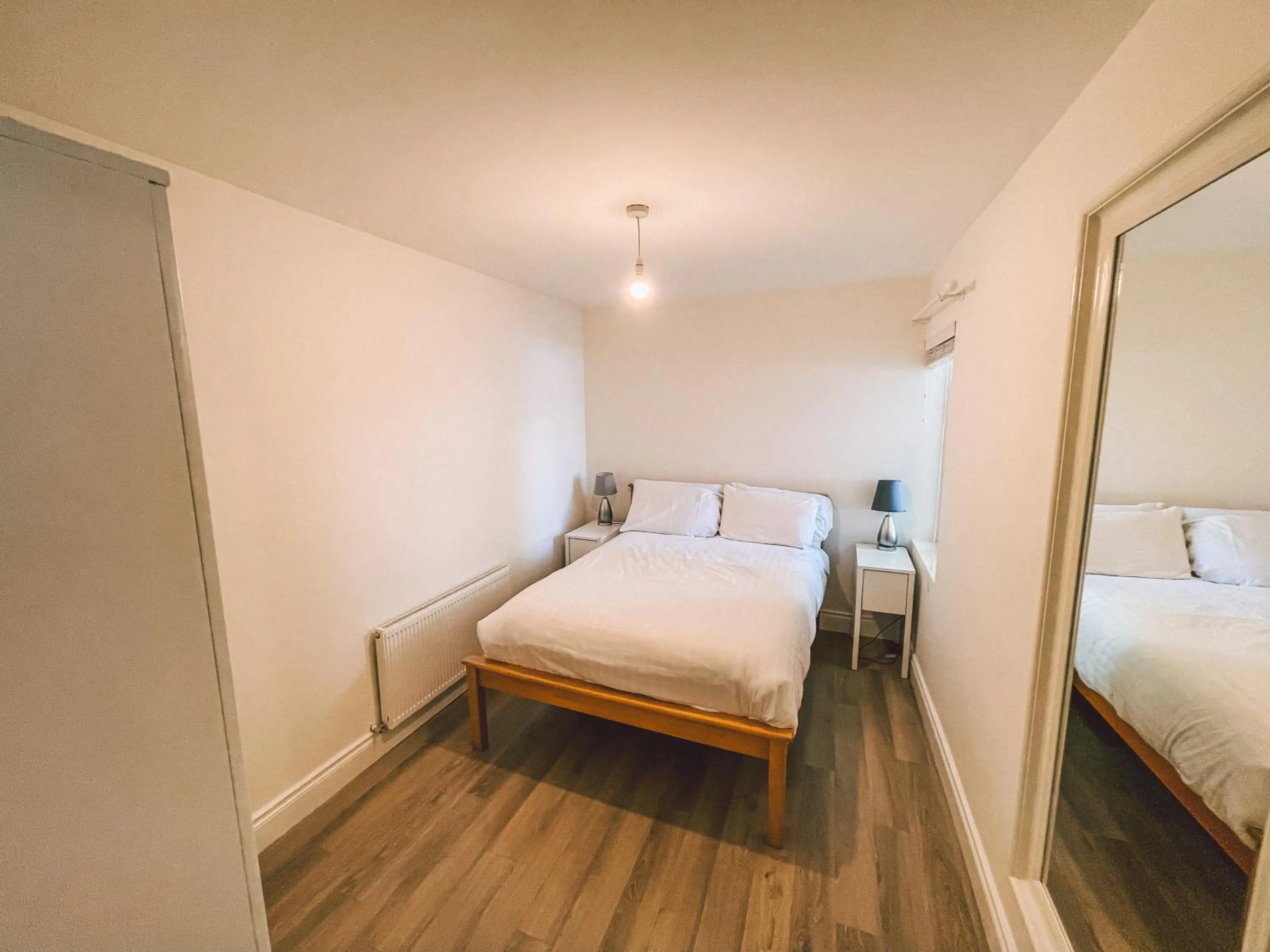 Bed in Broc House Suites