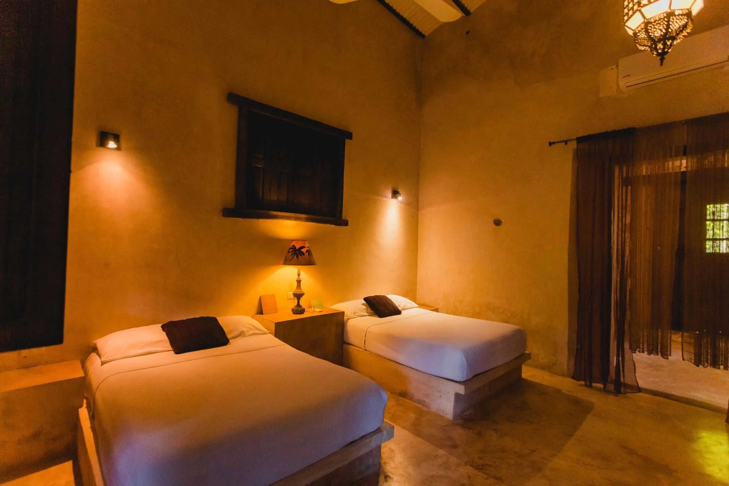 Bed in Hacienda Sacnicte