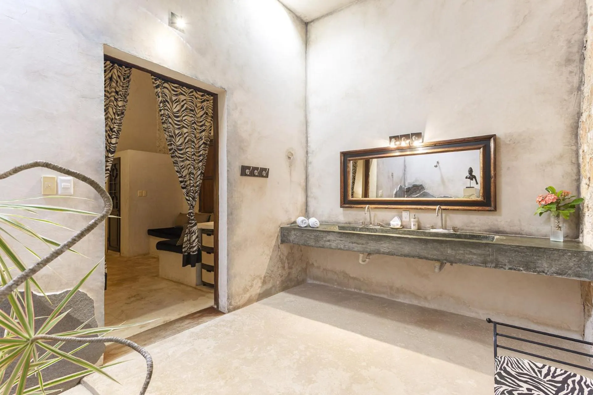 Bathroom in Hacienda Sacnicte