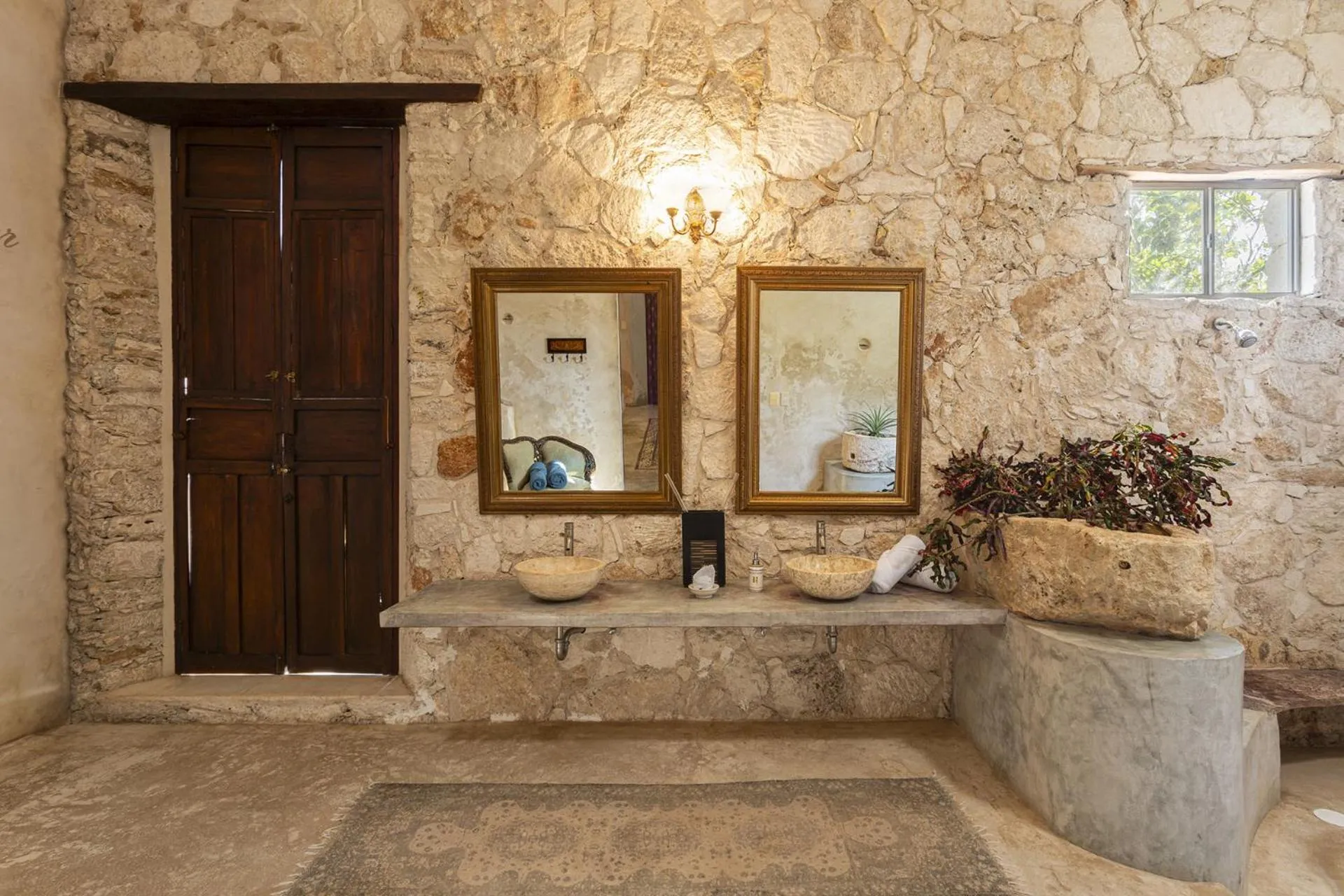 Bathroom in Hacienda Sacnicte