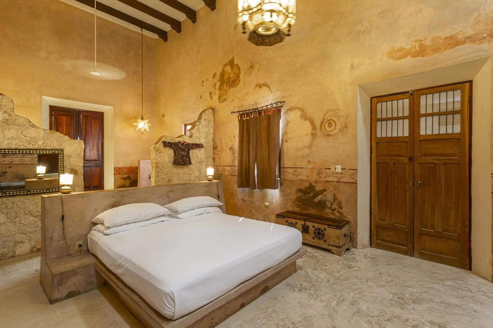 Bed in Hacienda Sacnicte