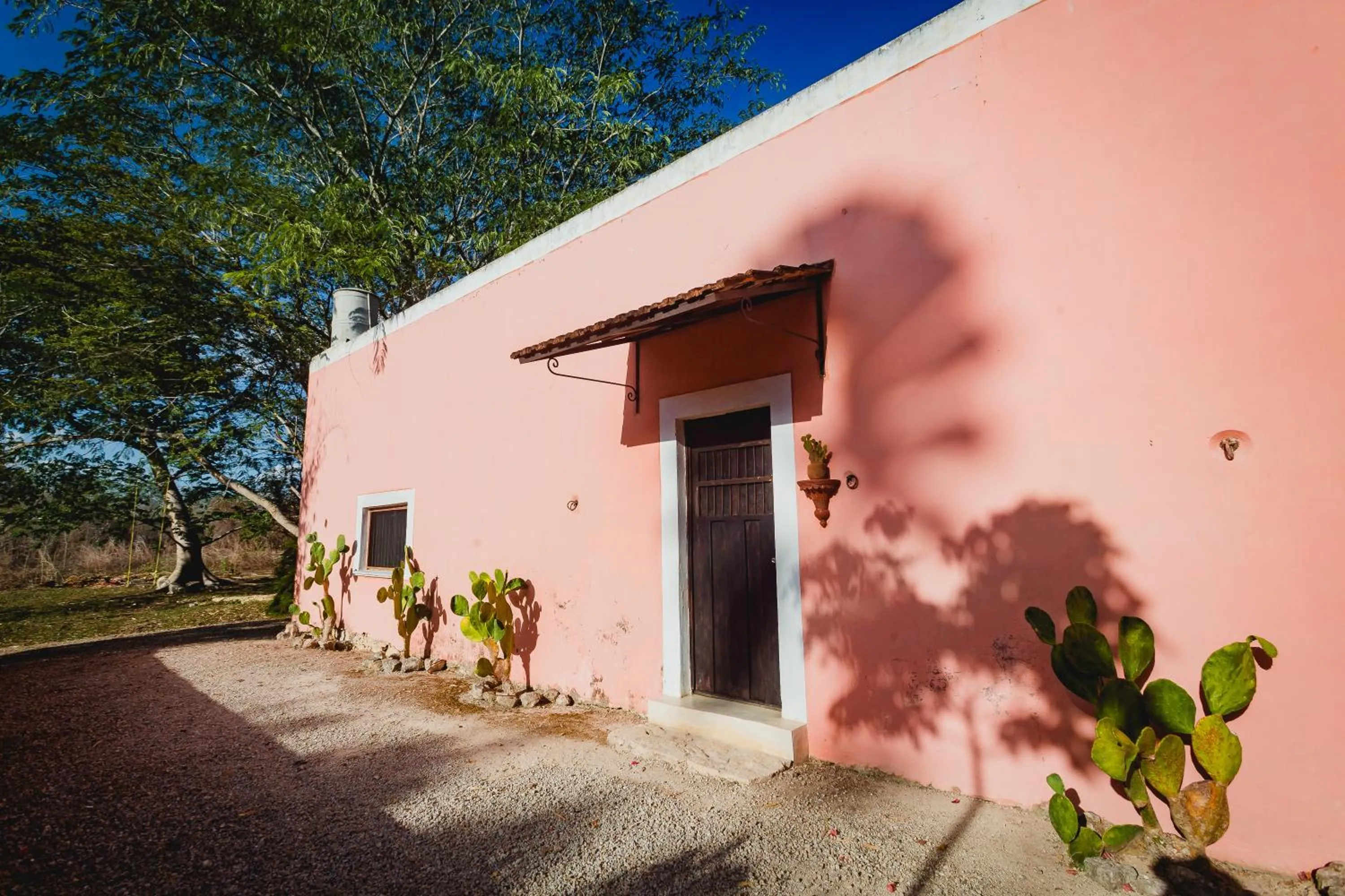 Facade/entrance in Hacienda Sacnicte