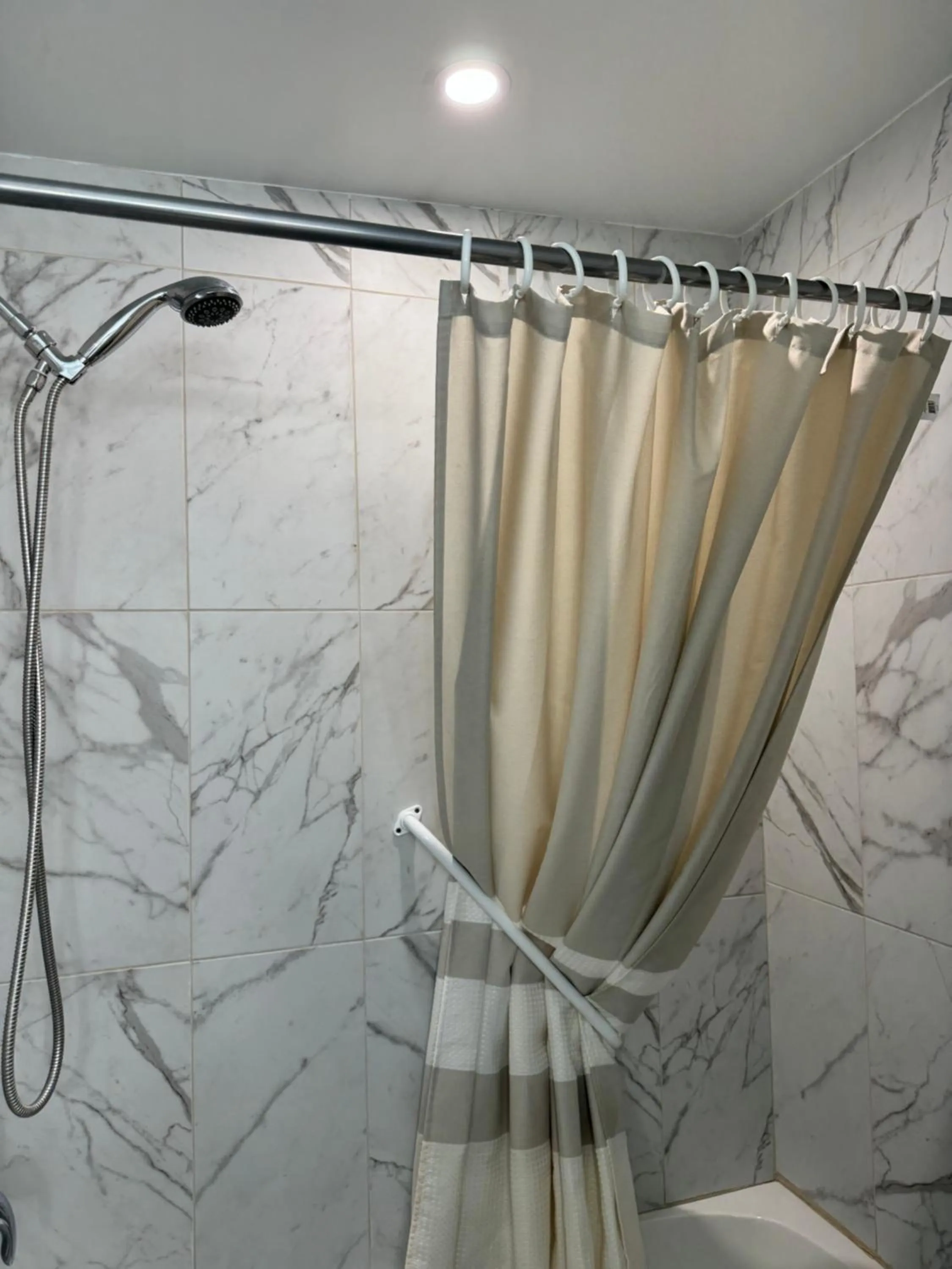 Shower in Sunflower Guest Suites