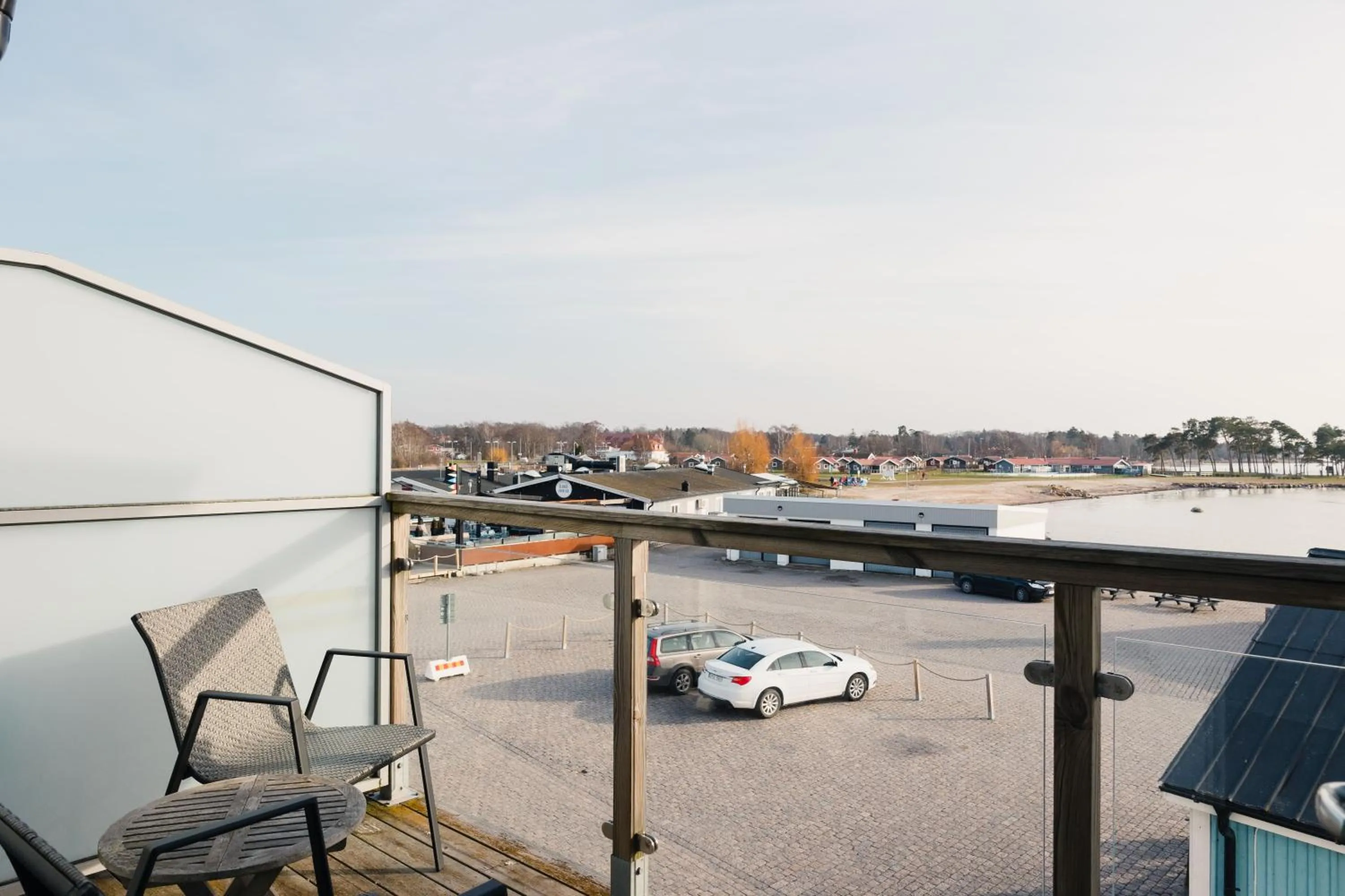Balcony/Terrace in Hotell Hamnen