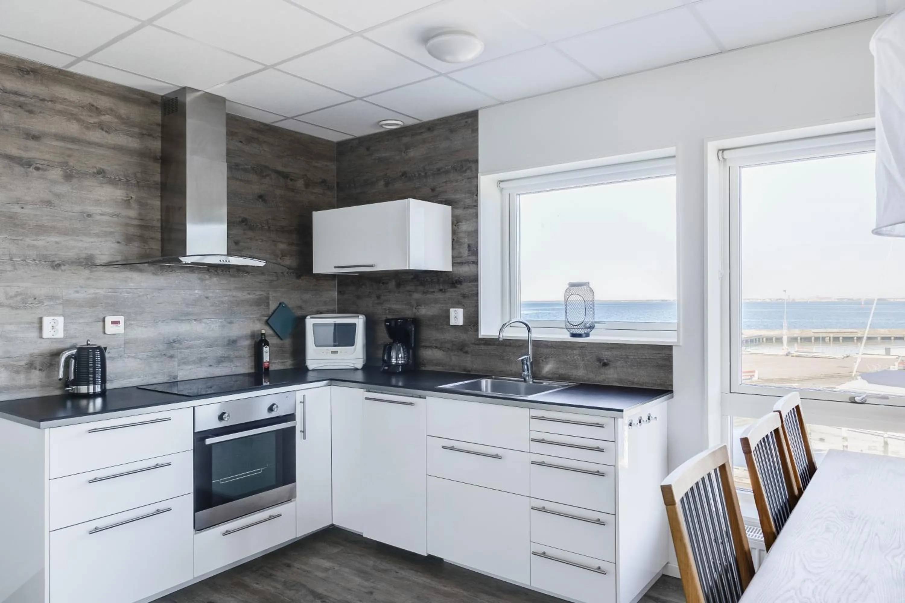 Kitchen or kitchenette in Hotell Hamnen