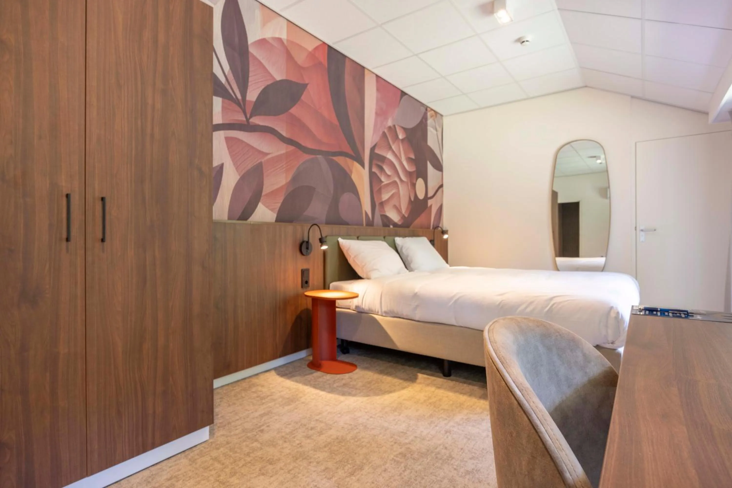 Bedroom, Bed in Fletcher Hotel Restaurant Victoria-Hoenderloo