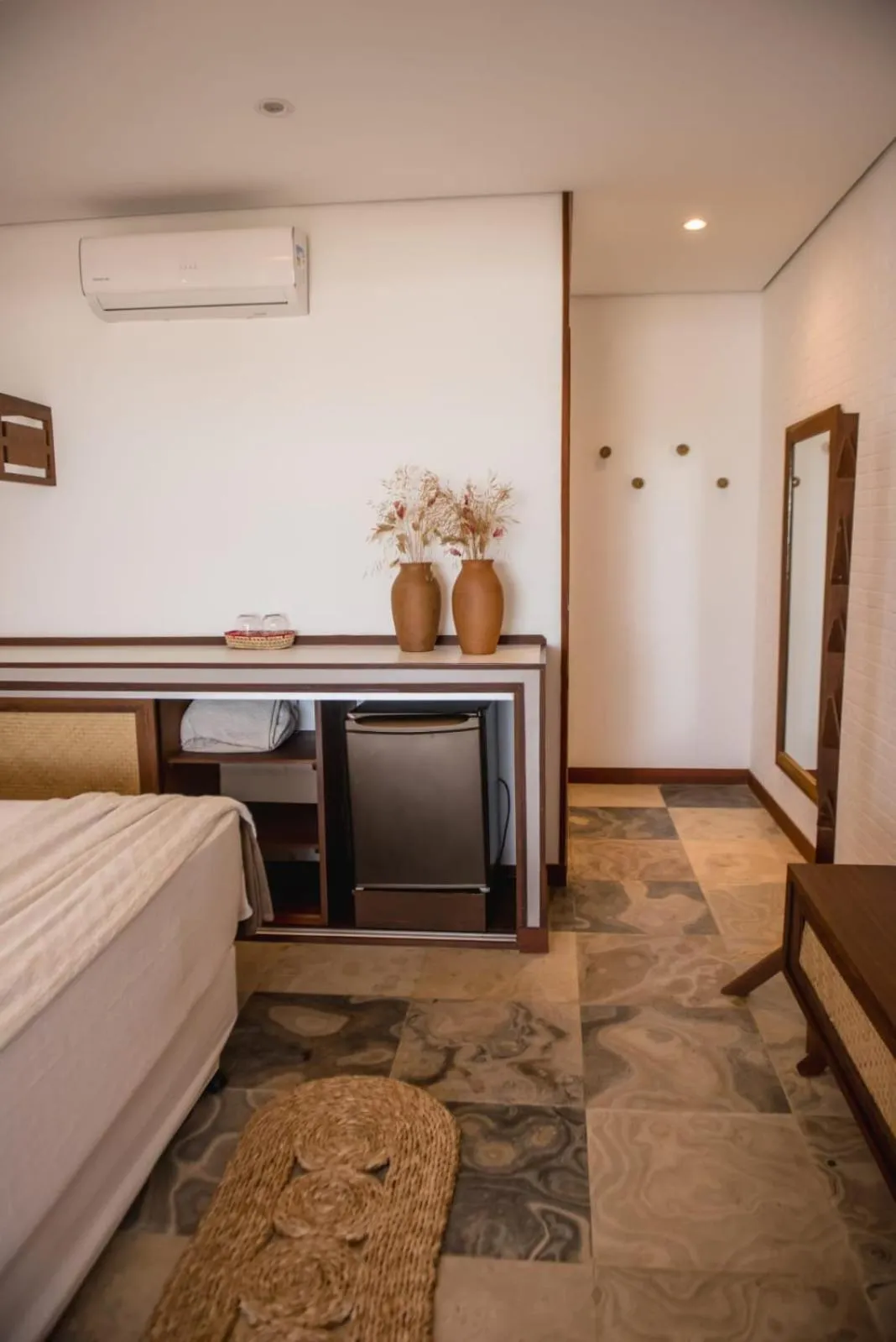 Bed in Carlore Hotel Taíba