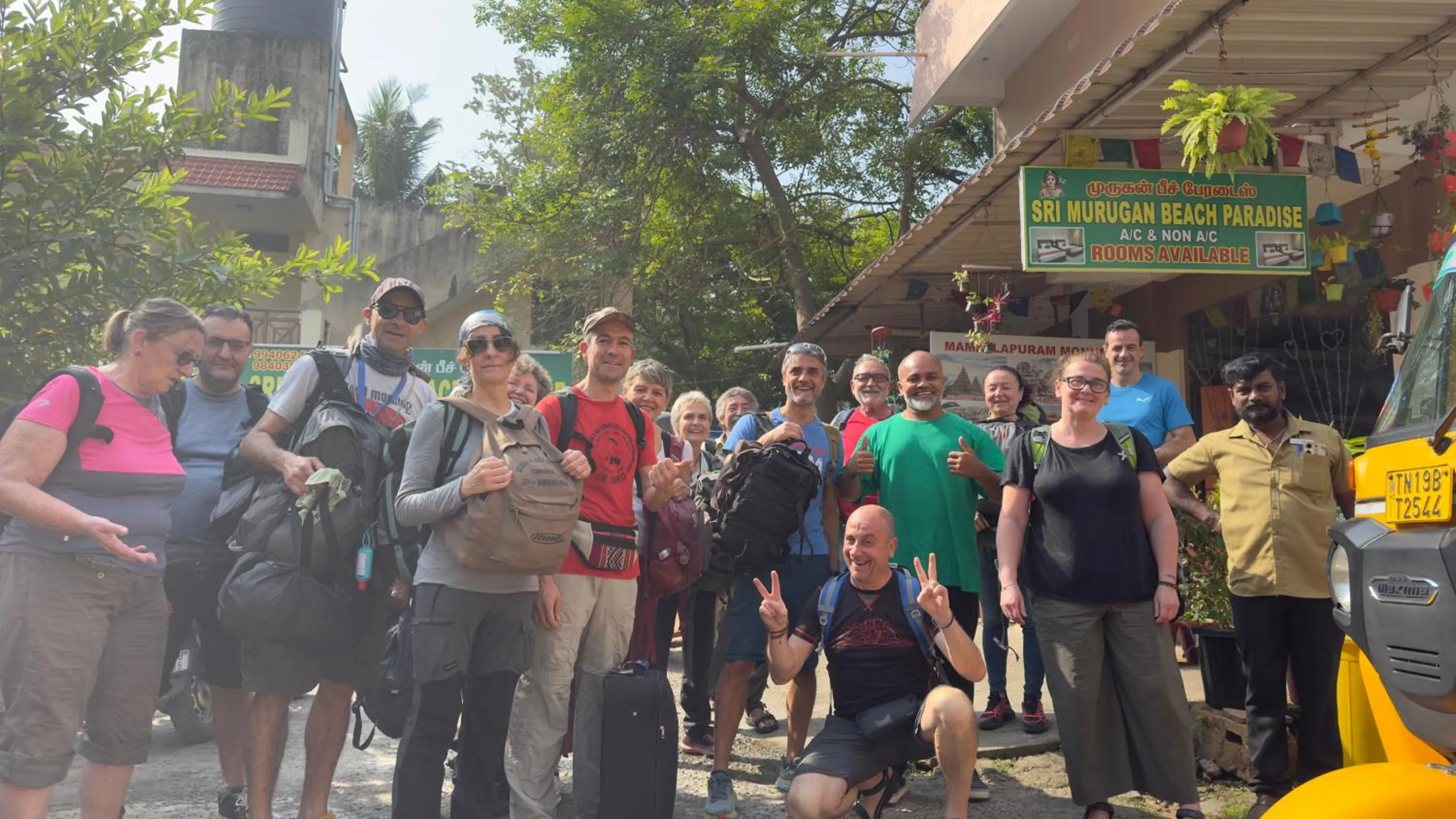 People in Sri Murugan Beach Paradise Hotel