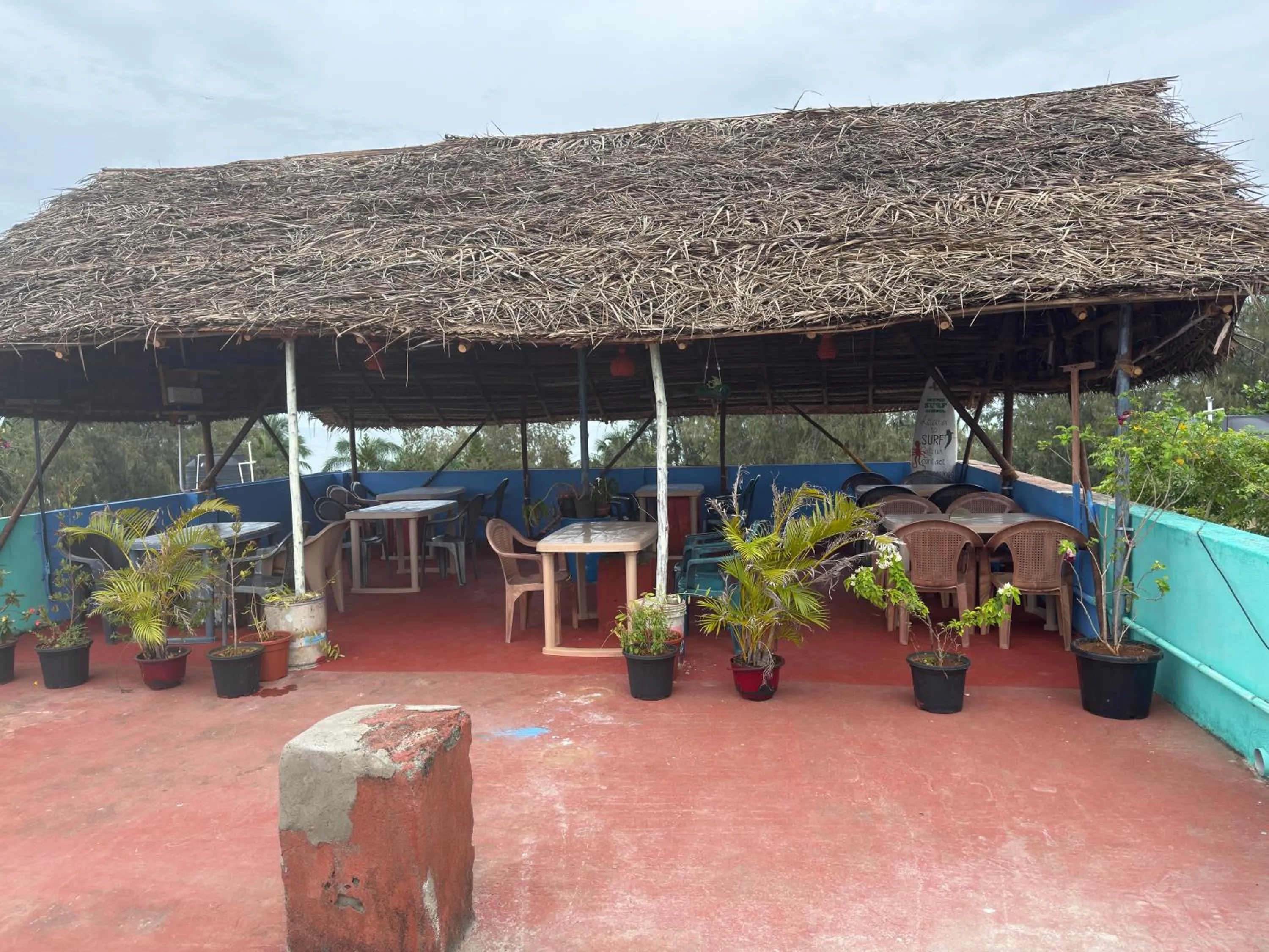 Balcony/Terrace in Sri Murugan Beach Paradise Hotel