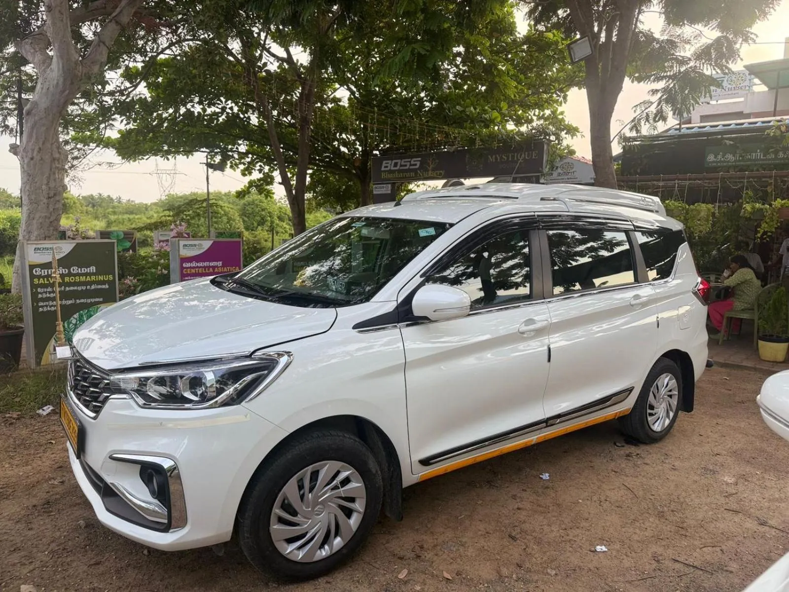 Garden in Sri Murugan Beach Paradise Hotel