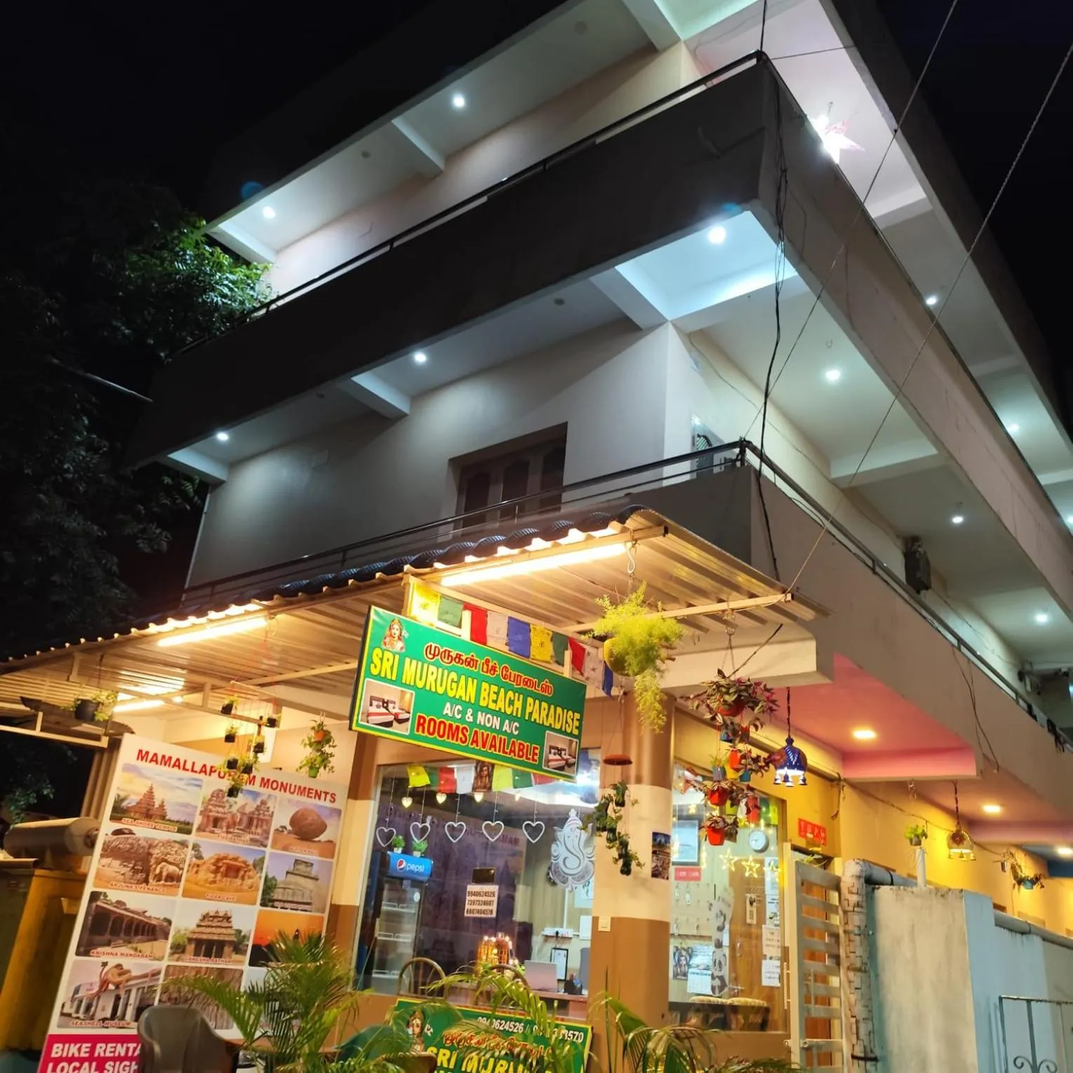 Property building in Sri Murugan Beach Paradise Hotel