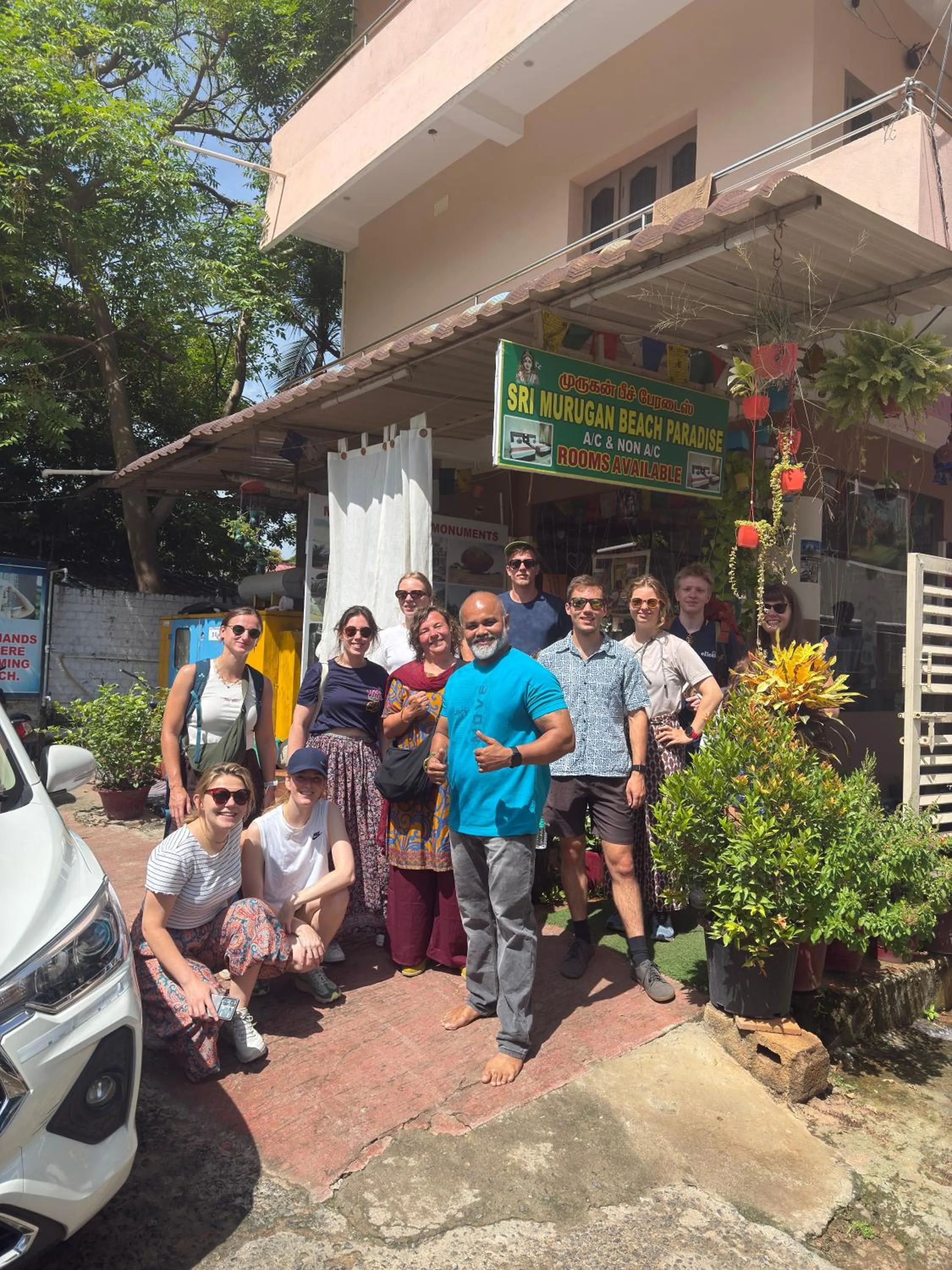 People in Sri Murugan Beach Paradise Hotel