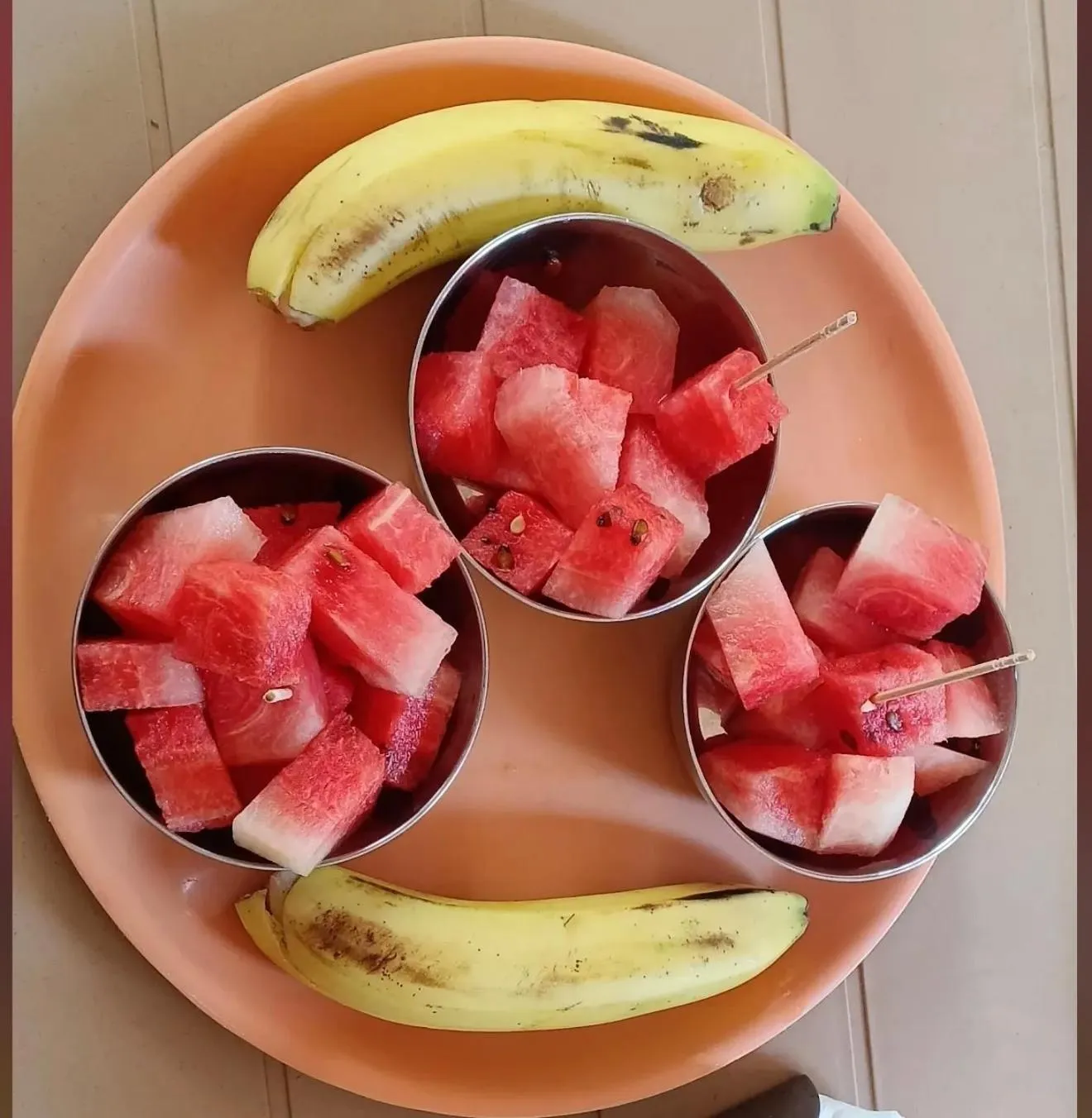 Breakfast in Sri Murugan Beach Paradise Hotel