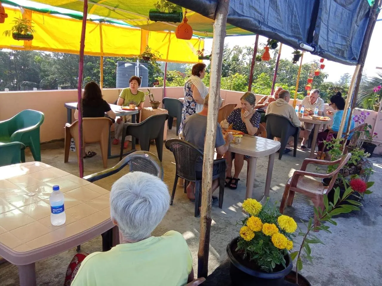 Breakfast in Sri Murugan Beach Paradise Hotel