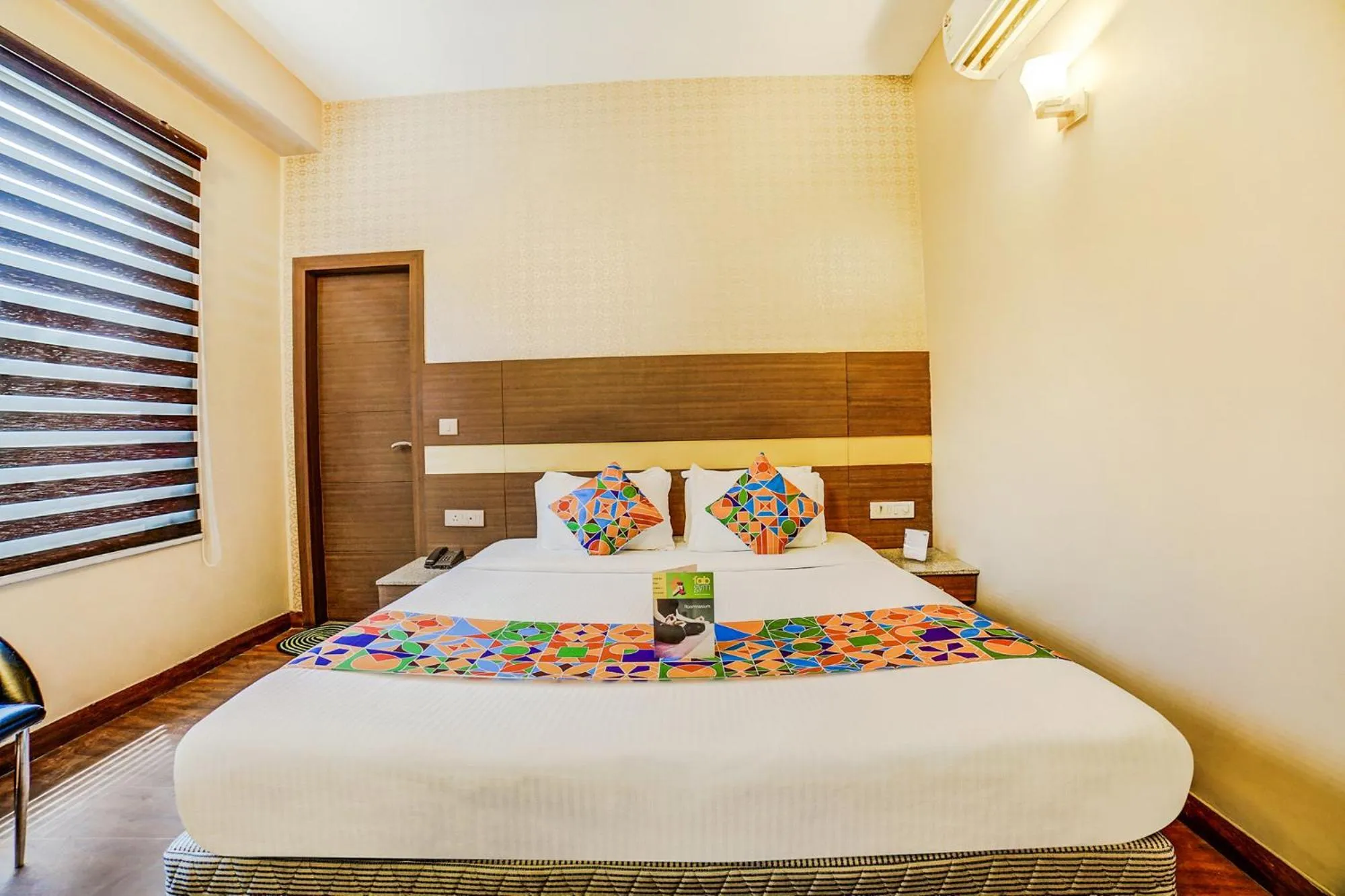 Bed in FabHotel Aqua