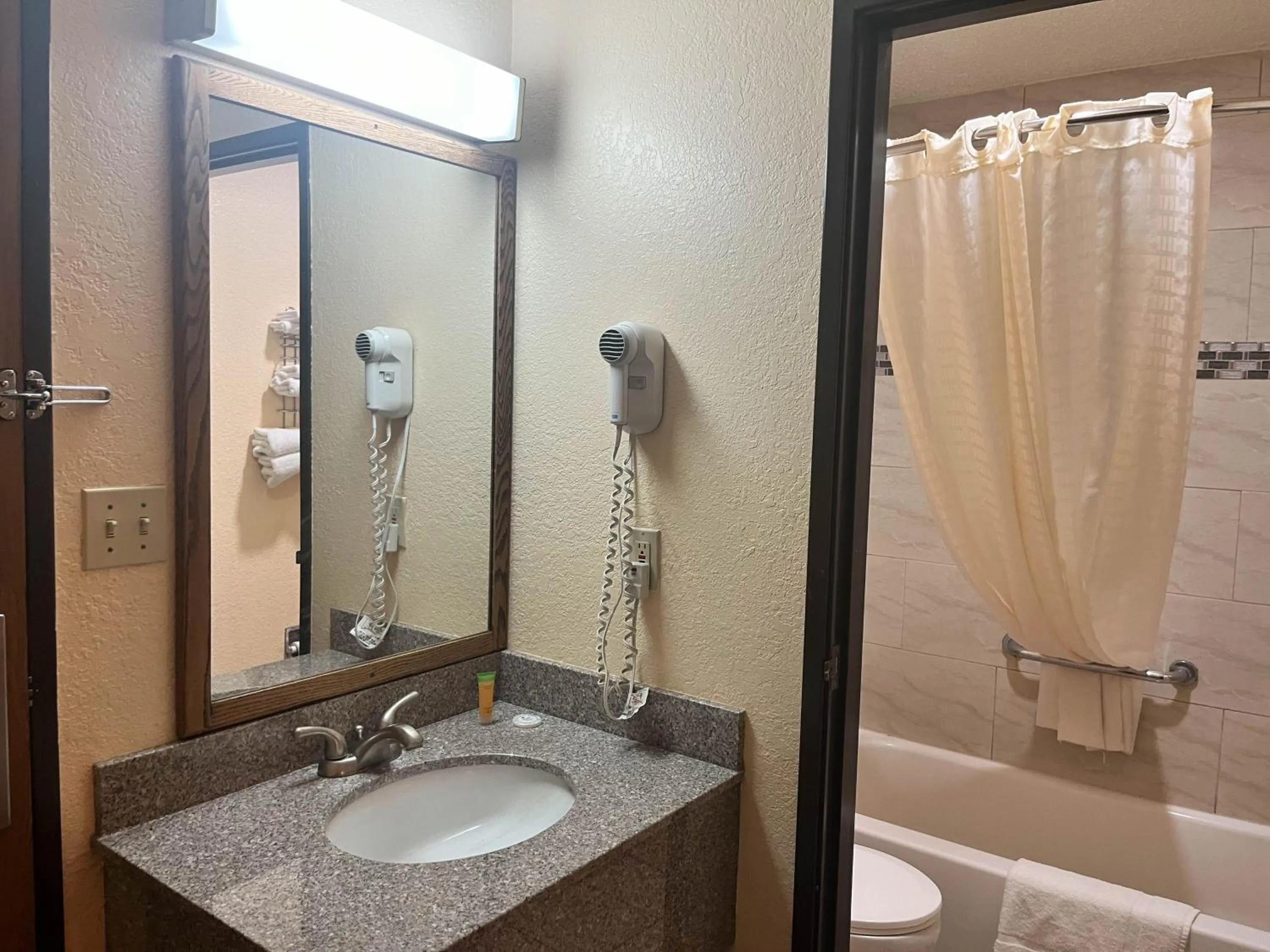 Bathroom in Motel 6 Deming, NM