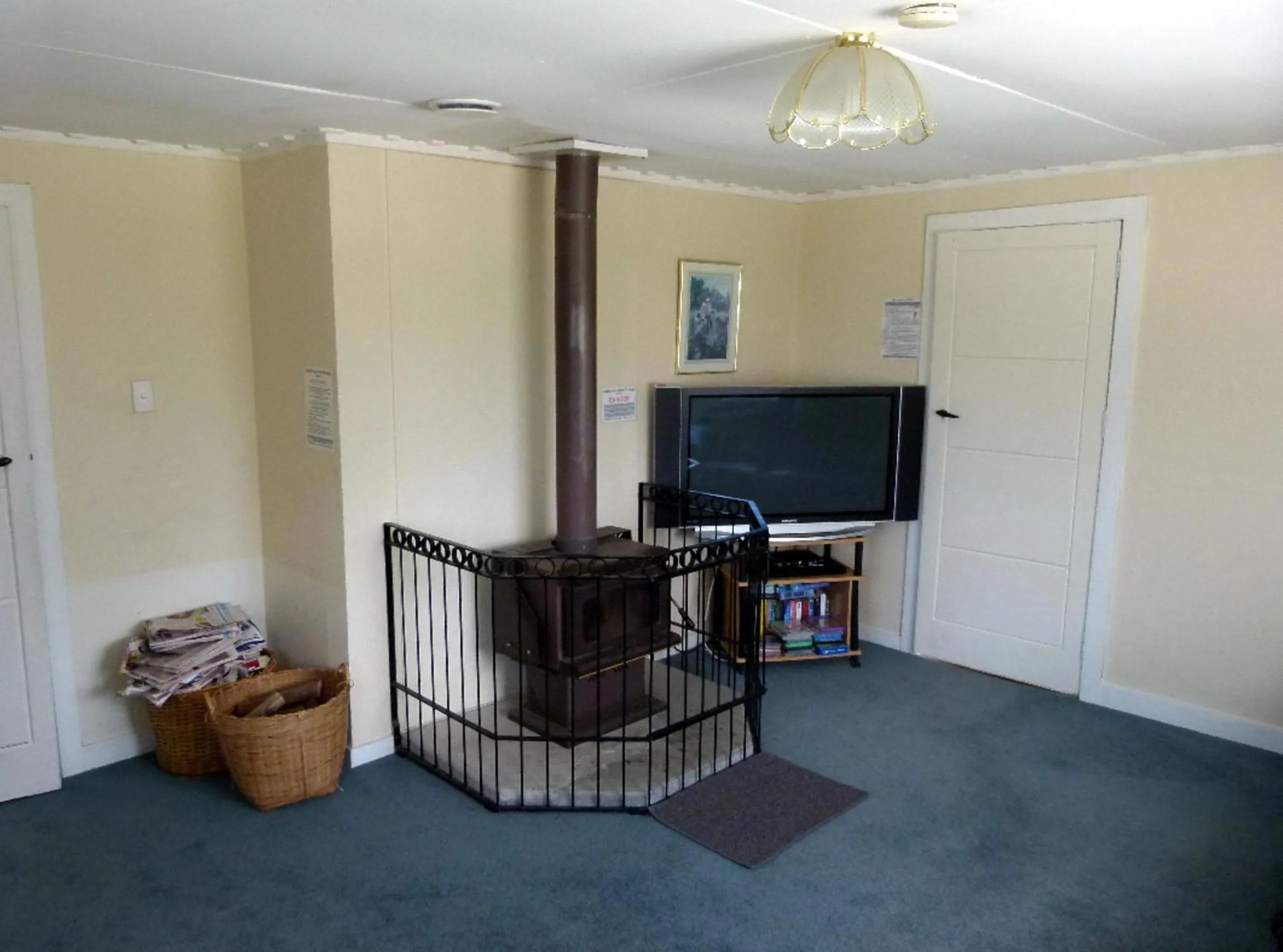 TV and multimedia in Wacky Stays - unique farm-stay glamping rentals, FREE animal feeding tours