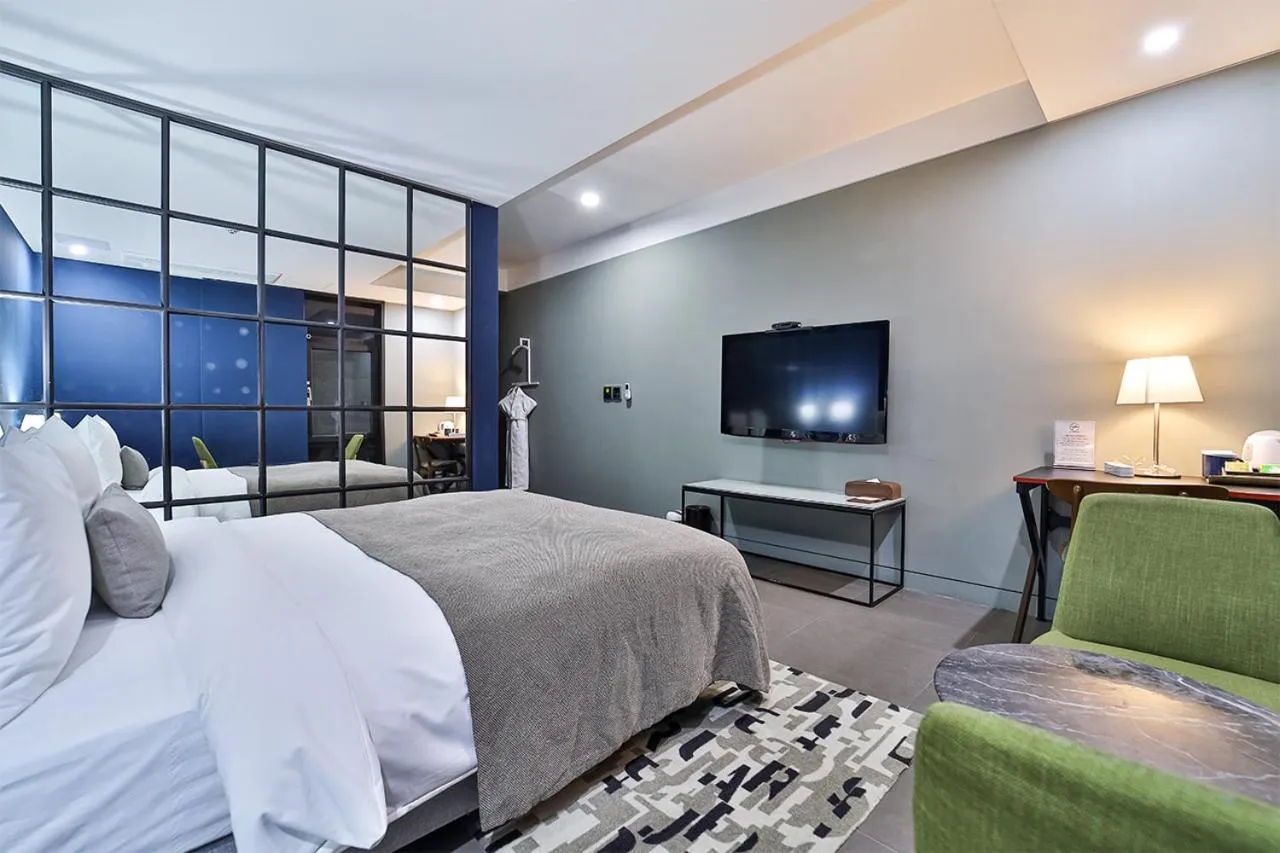 Decorative detail, Bed in js 부티크 호텔 동탄