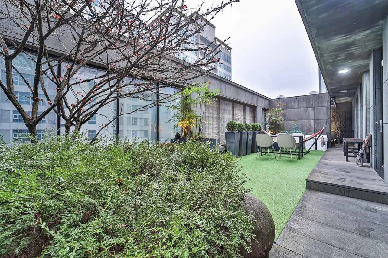 Balcony/Terrace in js 부티크 호텔 동탄