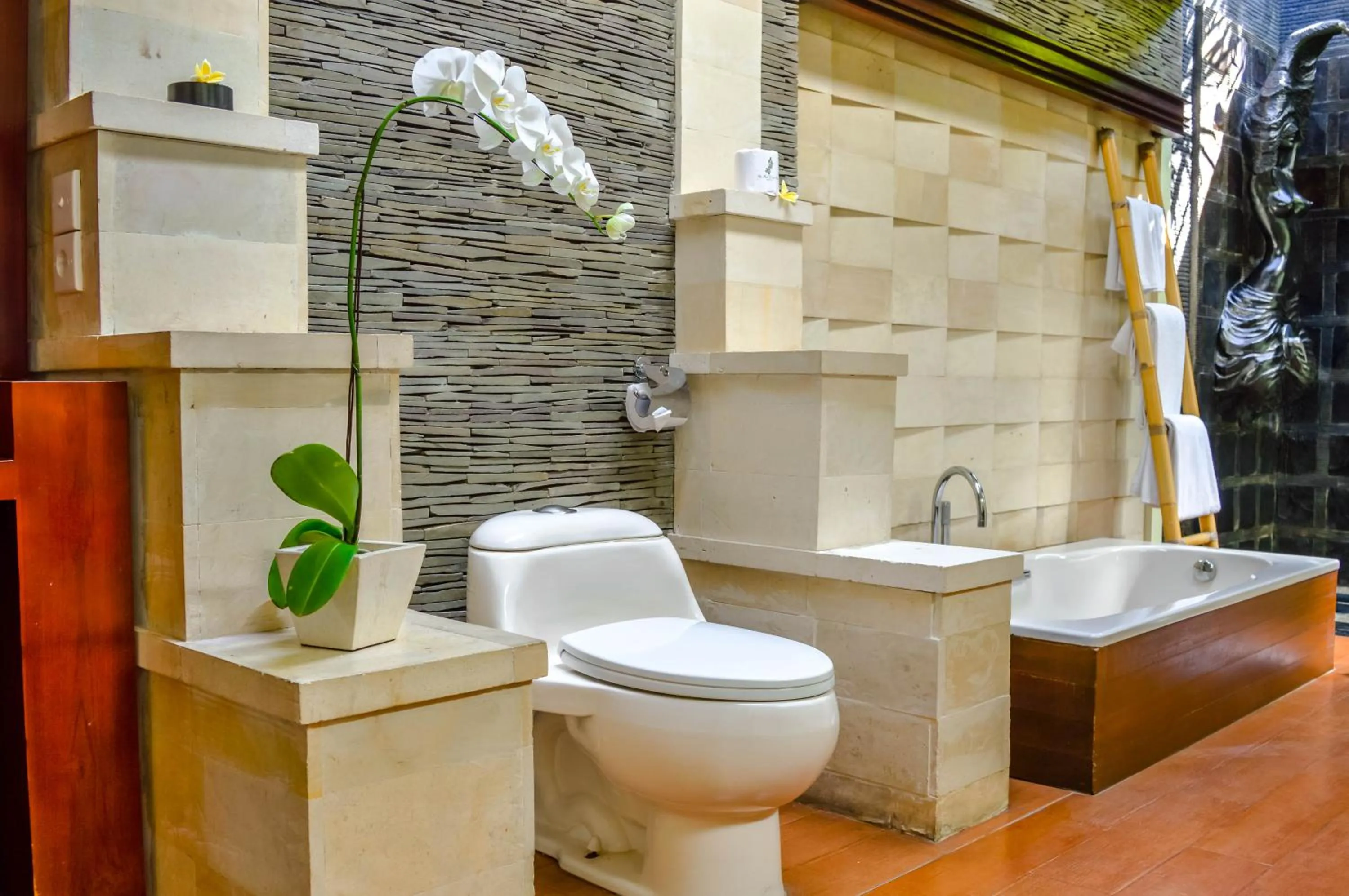 Shower in The Bali Dream Suite Villa Seminyak