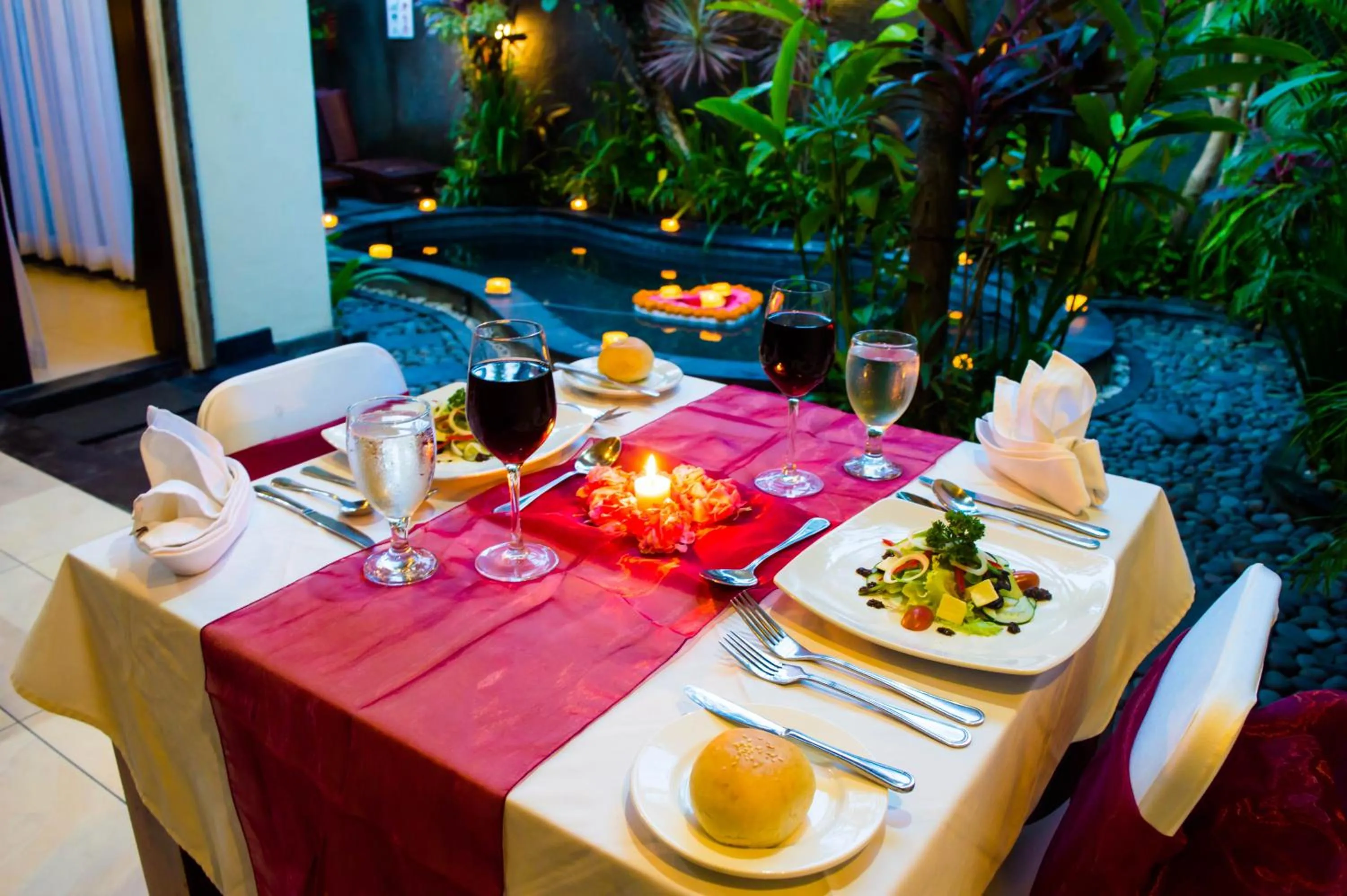 Decorative detail in The Bali Dream Suite Villa Seminyak