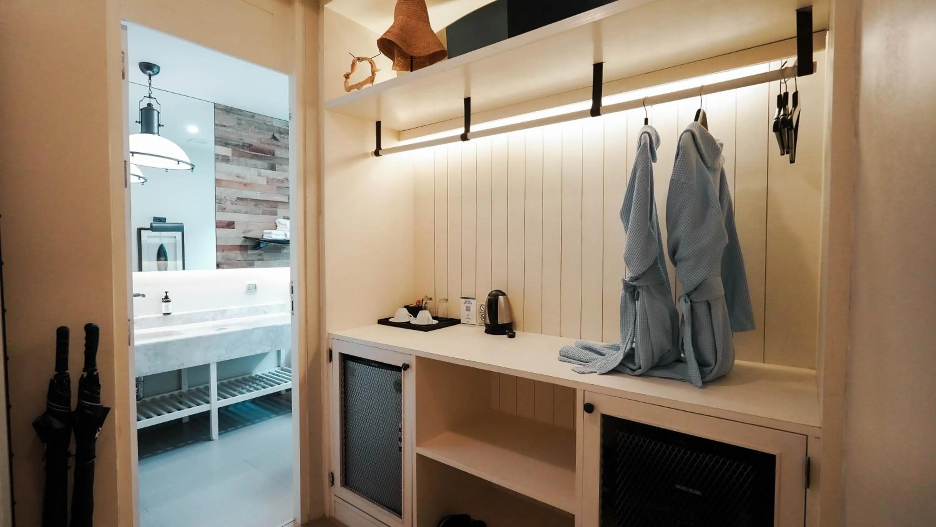 Coffee/tea facilities, Bed in Sugar Marina Hotel-SURF-Kata Beach