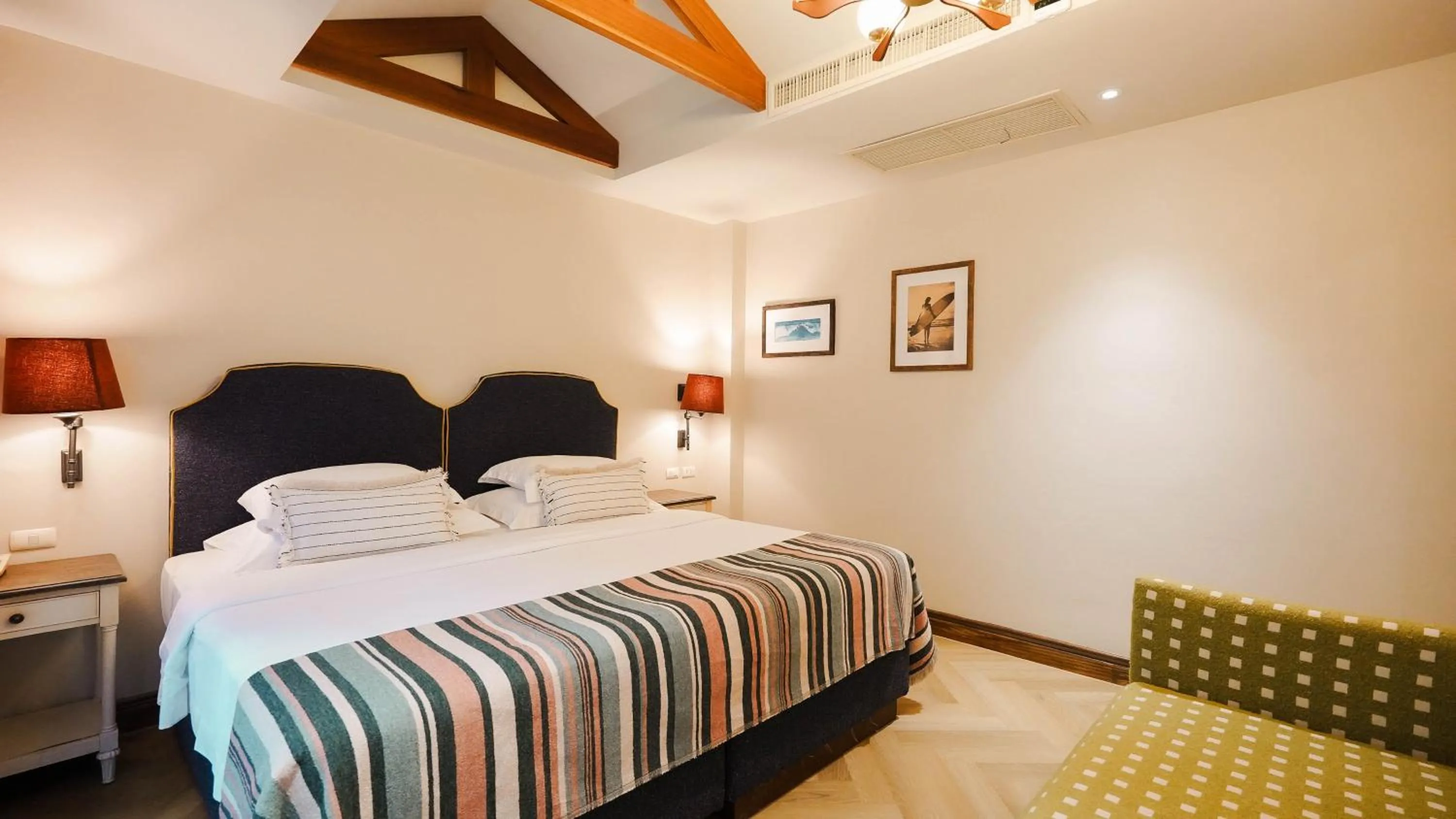 Bed in Sugar Marina Hotel-SURF-Kata Beach