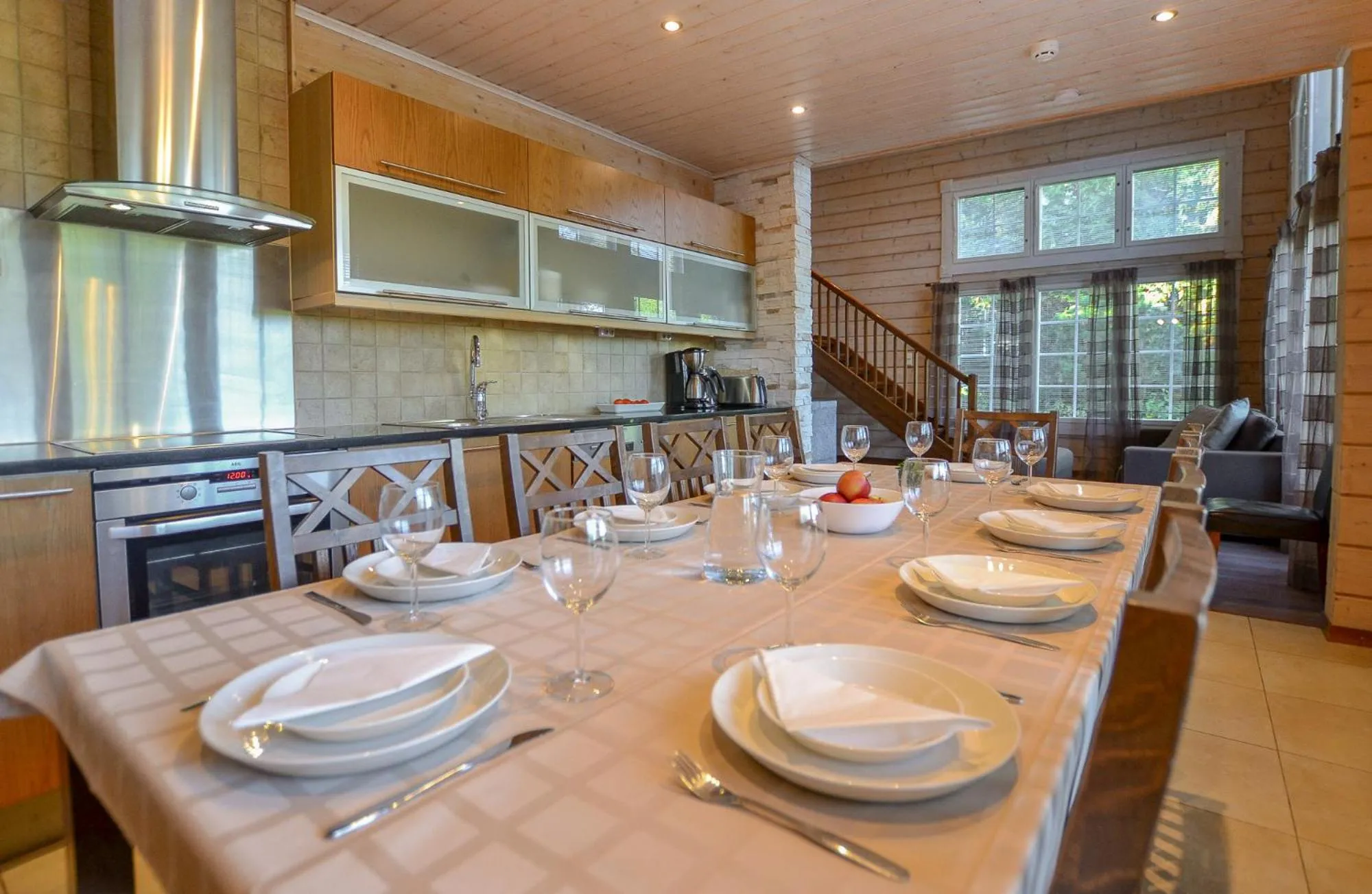 Seating area in Tahko Hills