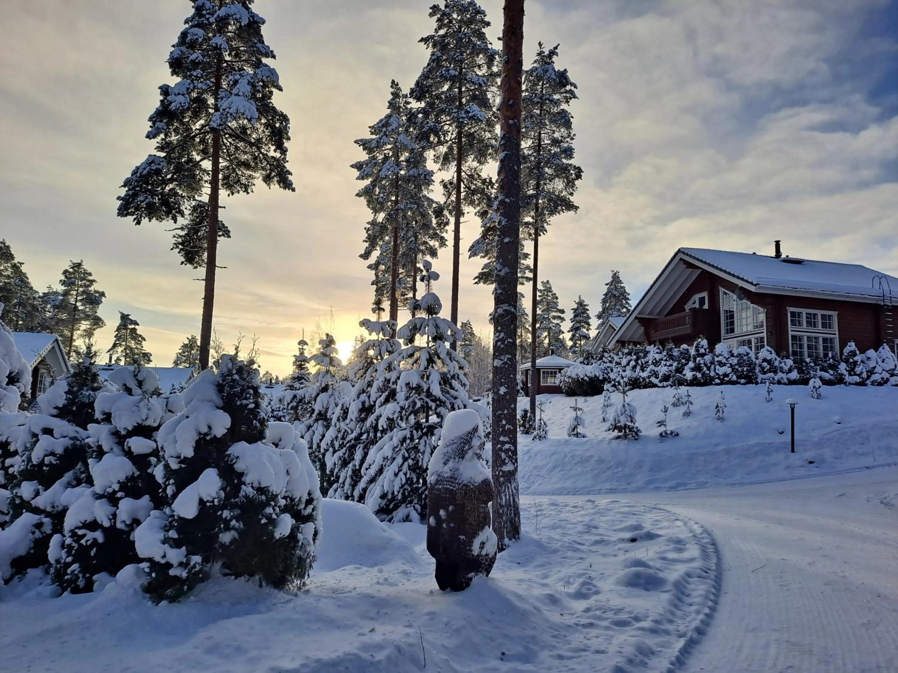 Facade/entrance in Tahko Hills
