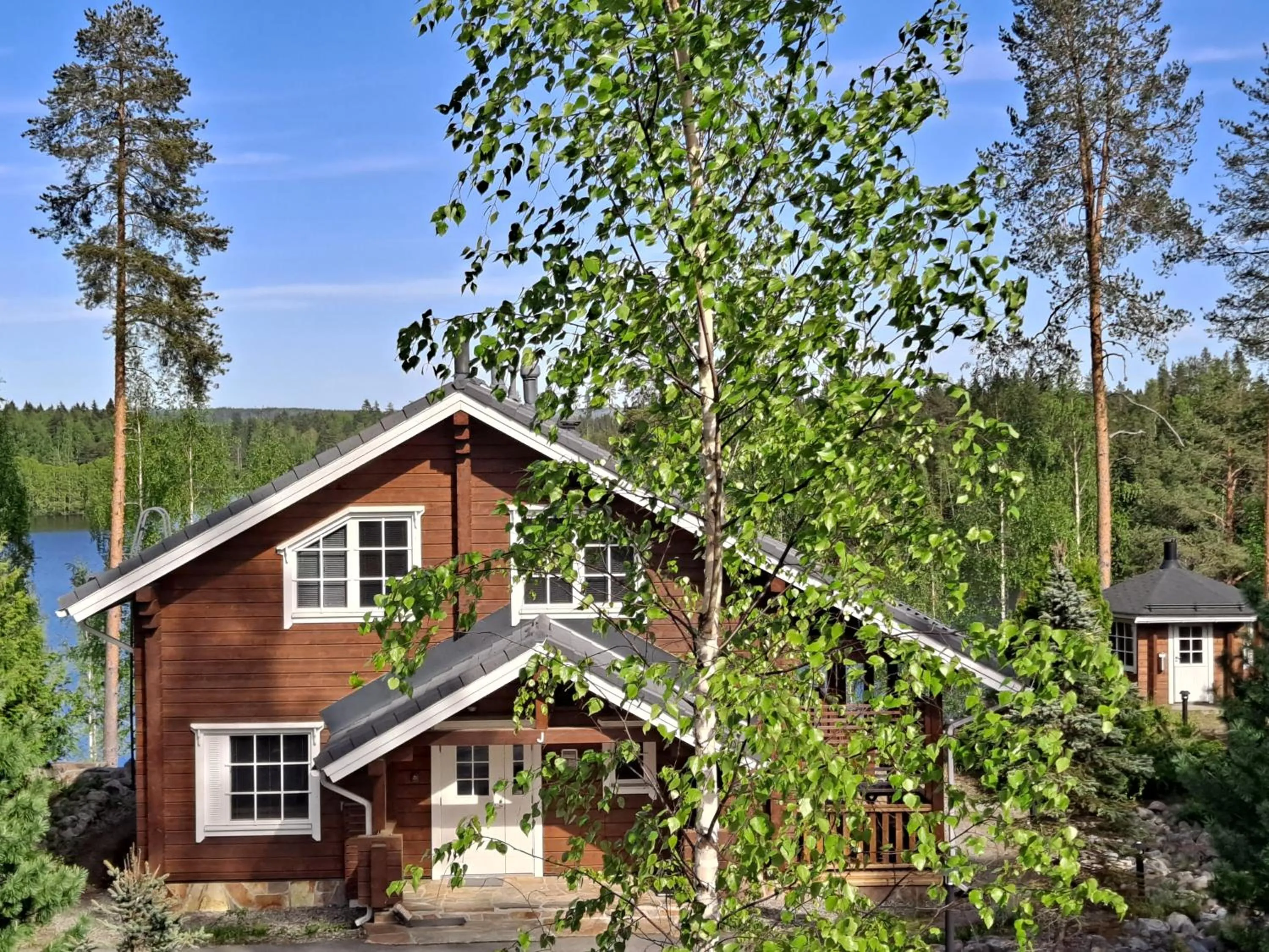 Facade/entrance in Tahko Hills