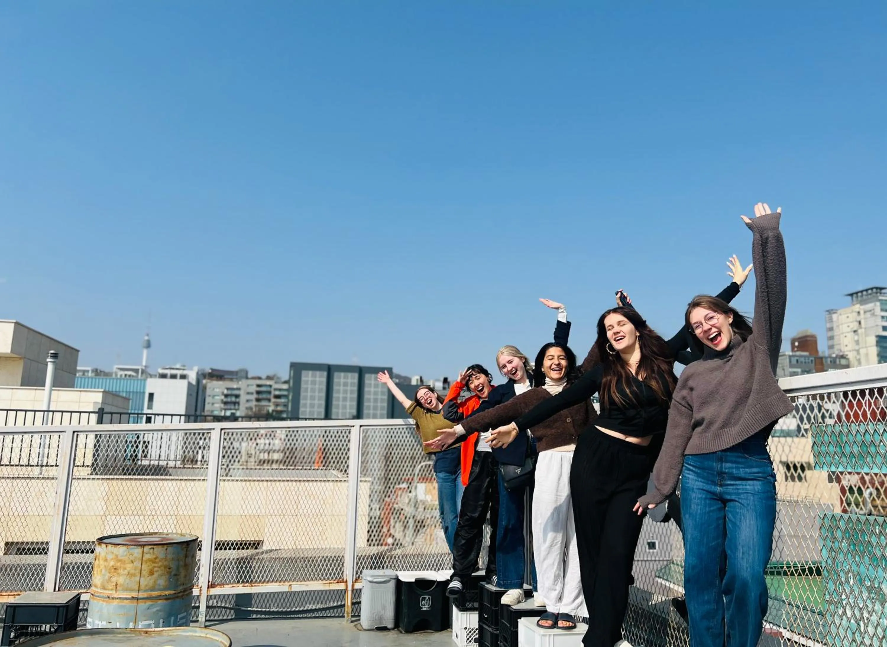 People in G Guesthouse Itaewon In Seoul