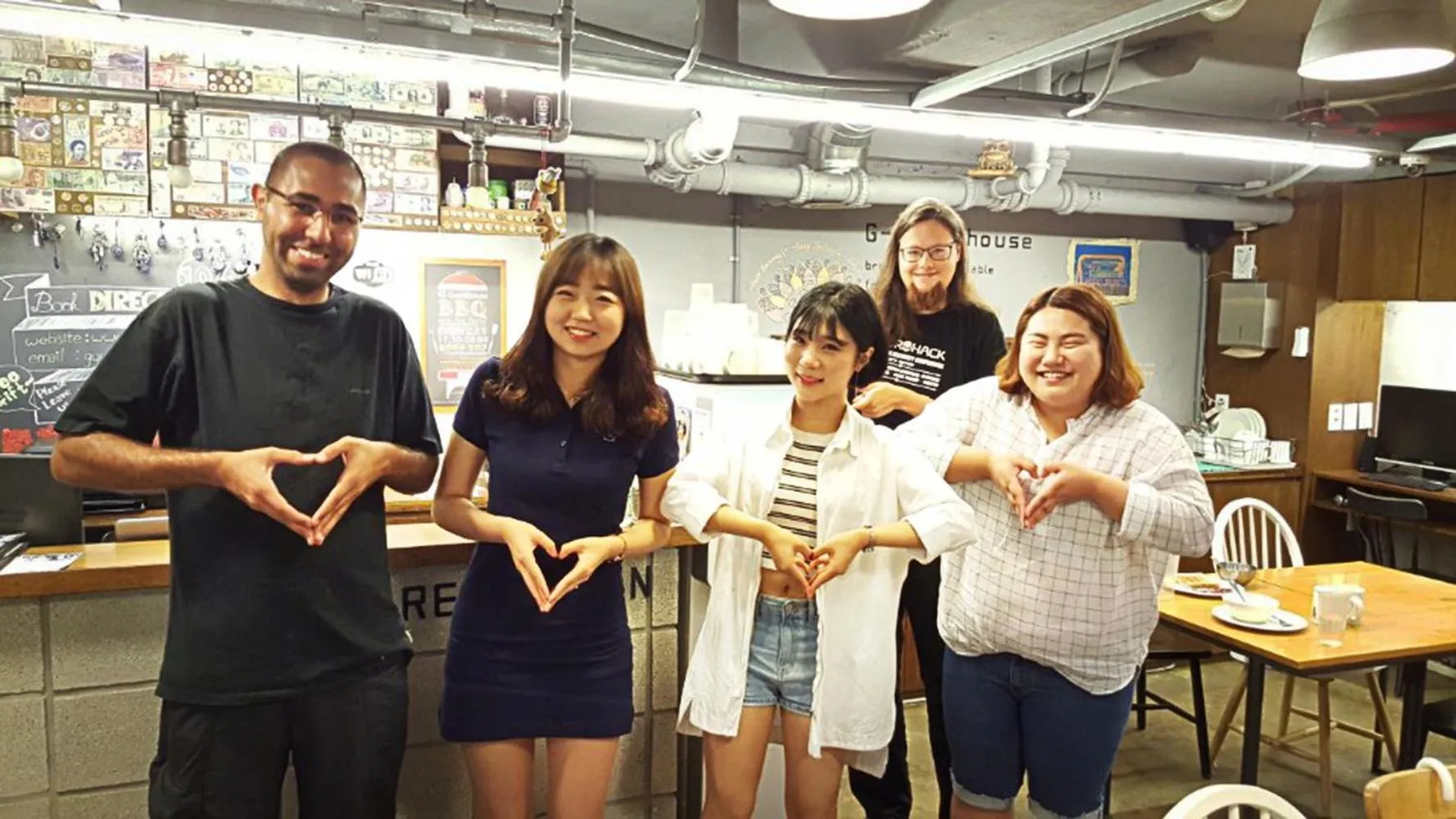 Restaurant/places to eat in G Guesthouse Itaewon In Seoul