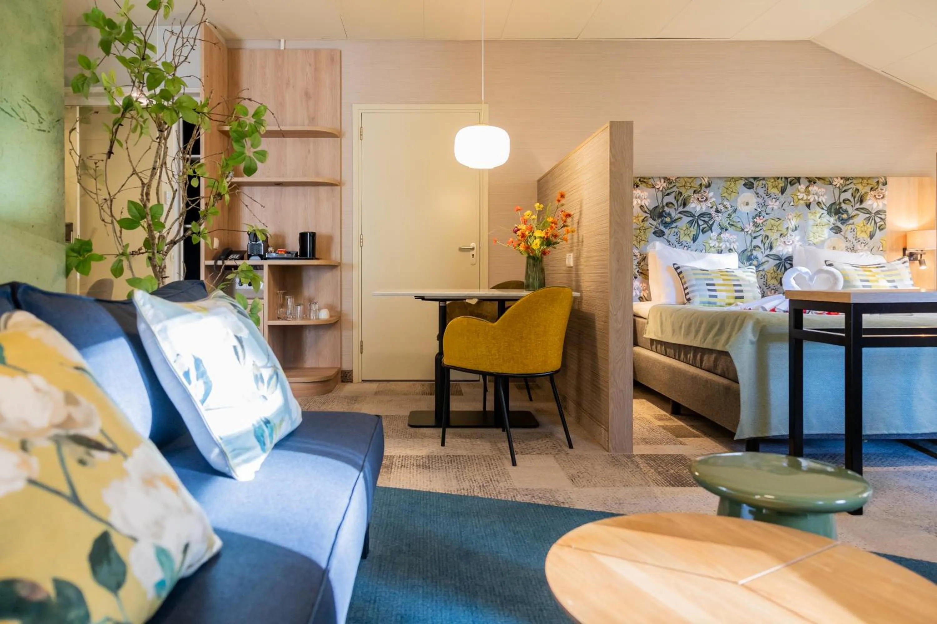 Seating area in Parkhotel Tjaarda