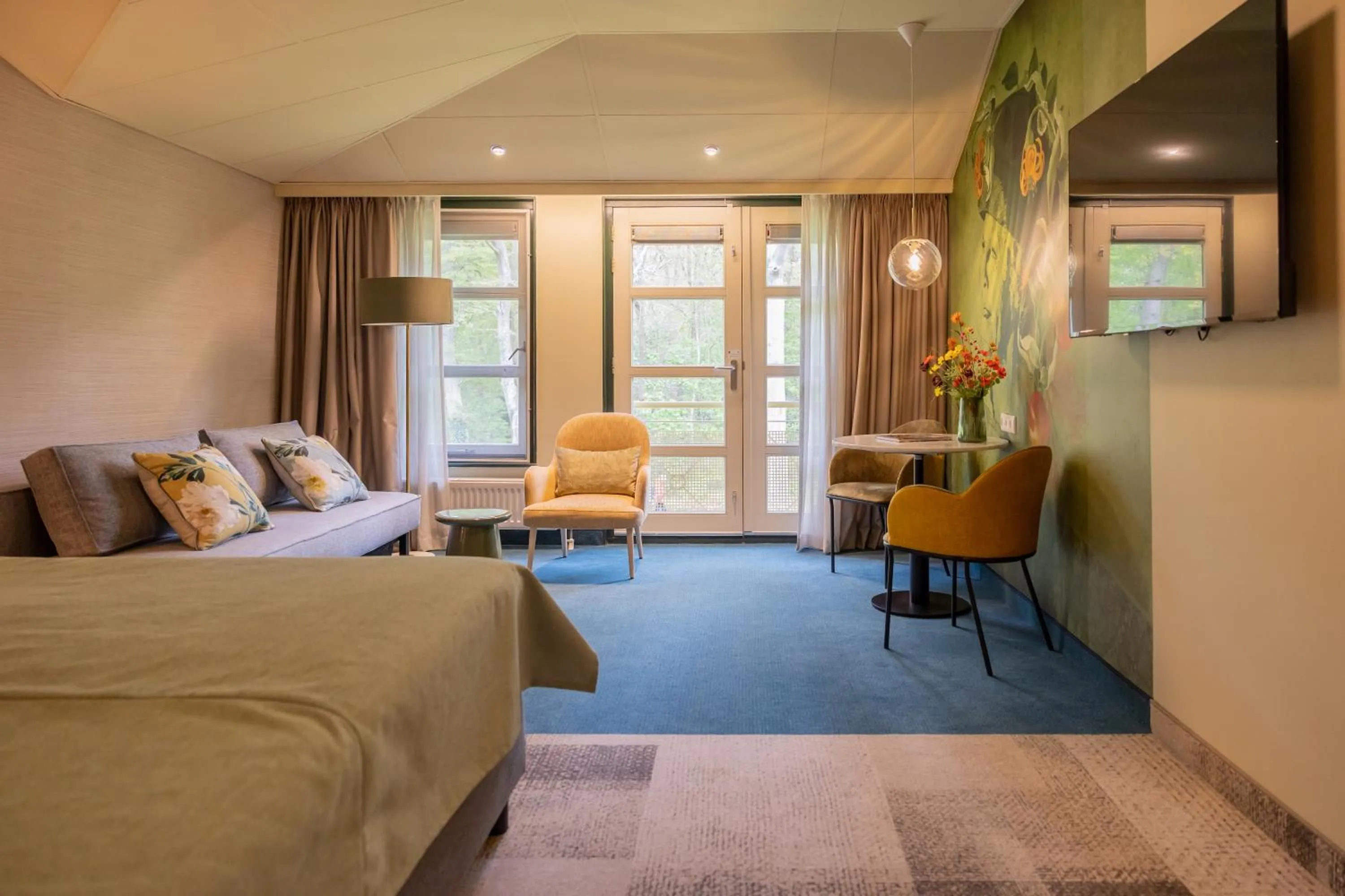 Photo of the whole room, Bed in Parkhotel Tjaarda