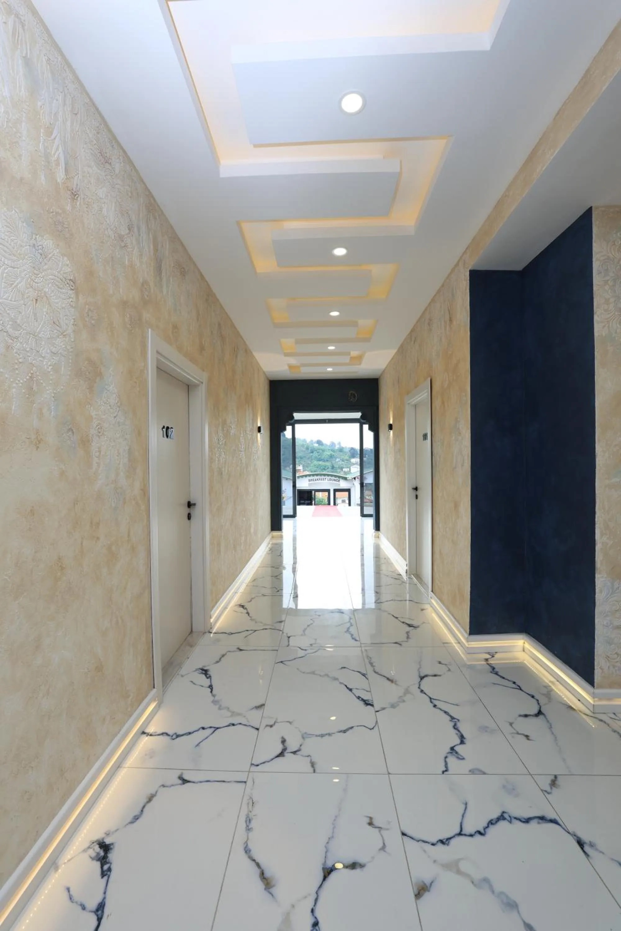 Lobby or reception in Perla Blanca Hotel