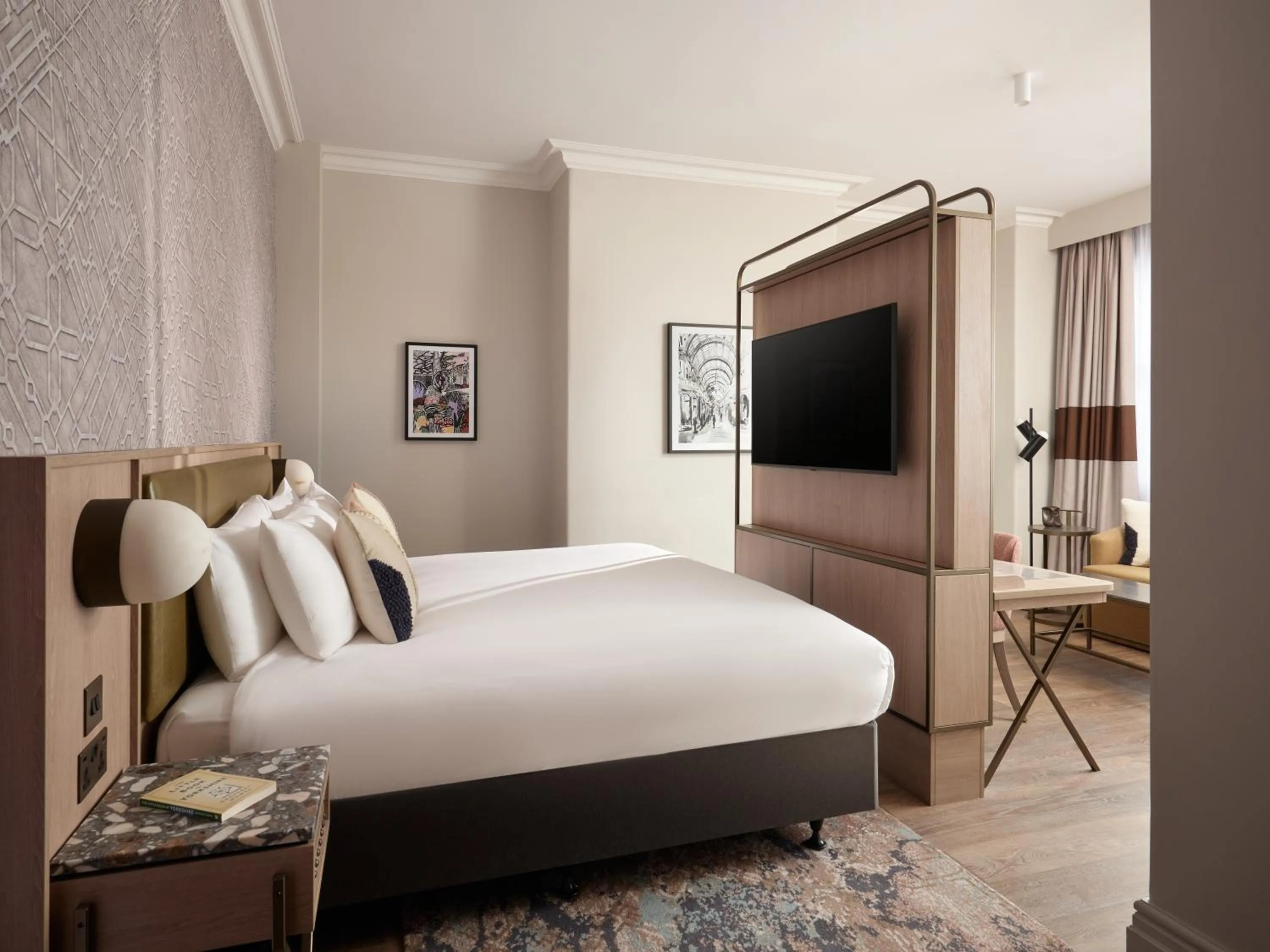 Bedroom, Bed in The Met Hotel Leeds - Newly Refurbished