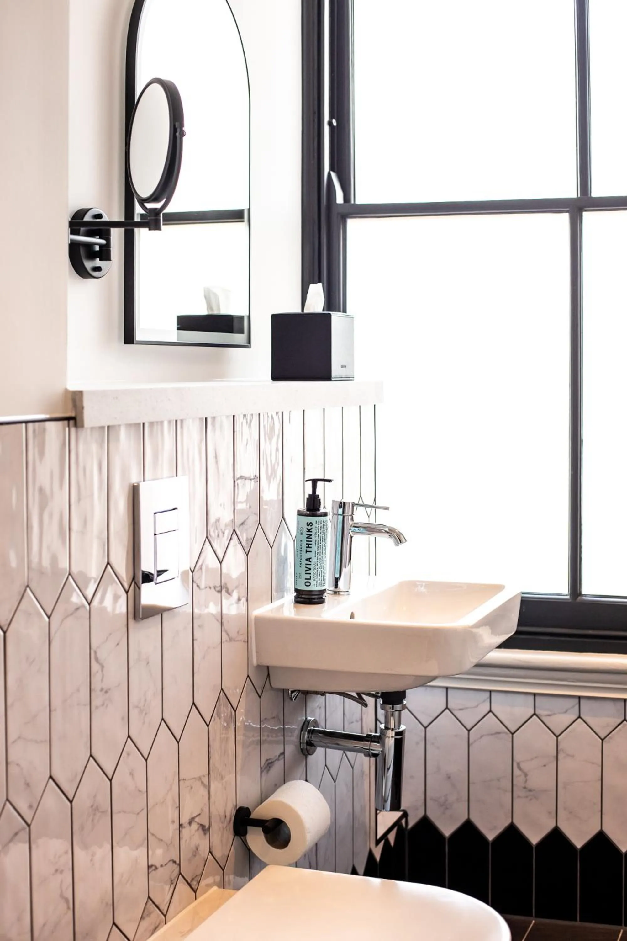 Bathroom in The Met Hotel Leeds - Newly Refurbished