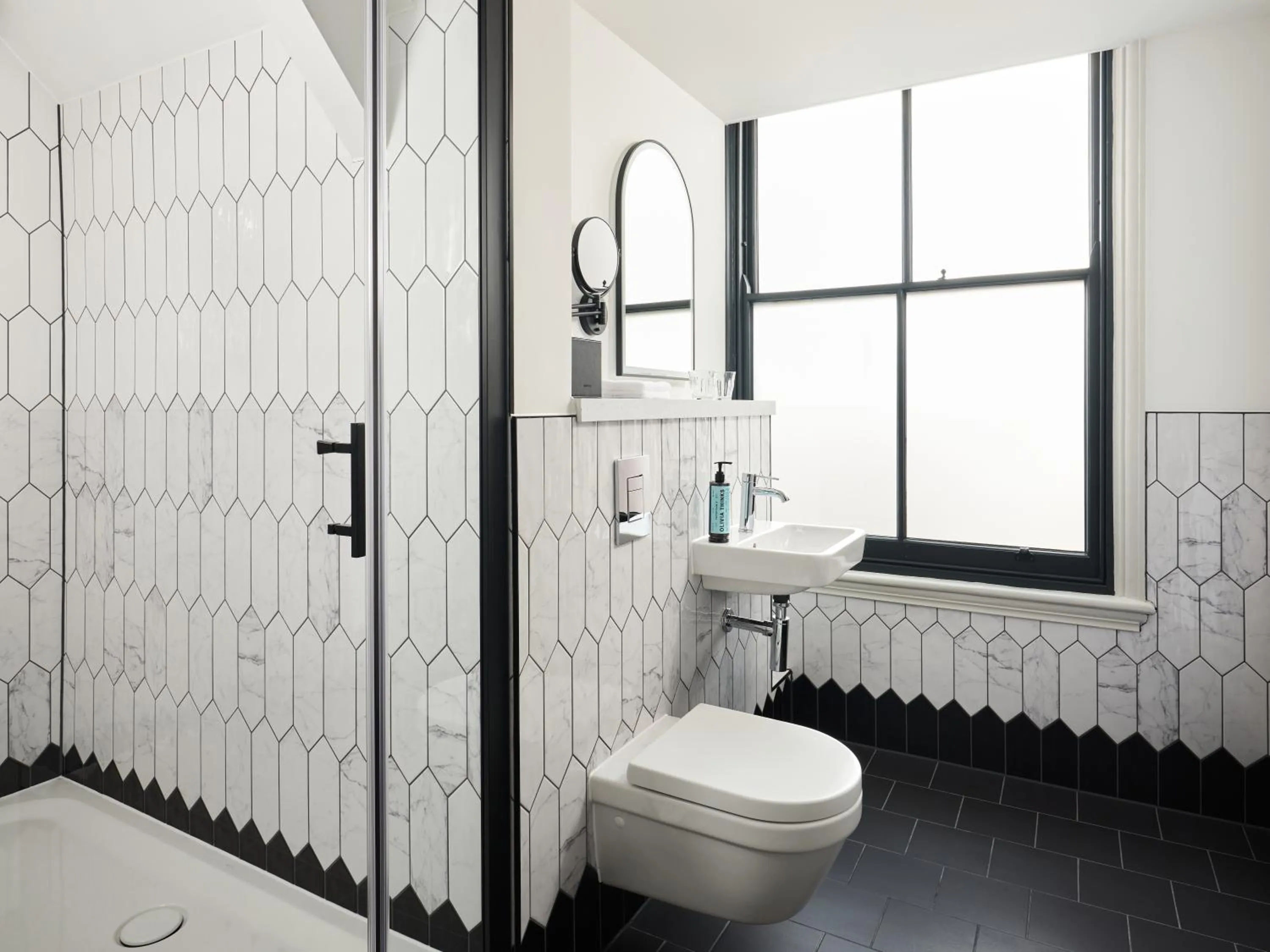 Bathroom in The Met Hotel Leeds - Newly Refurbished