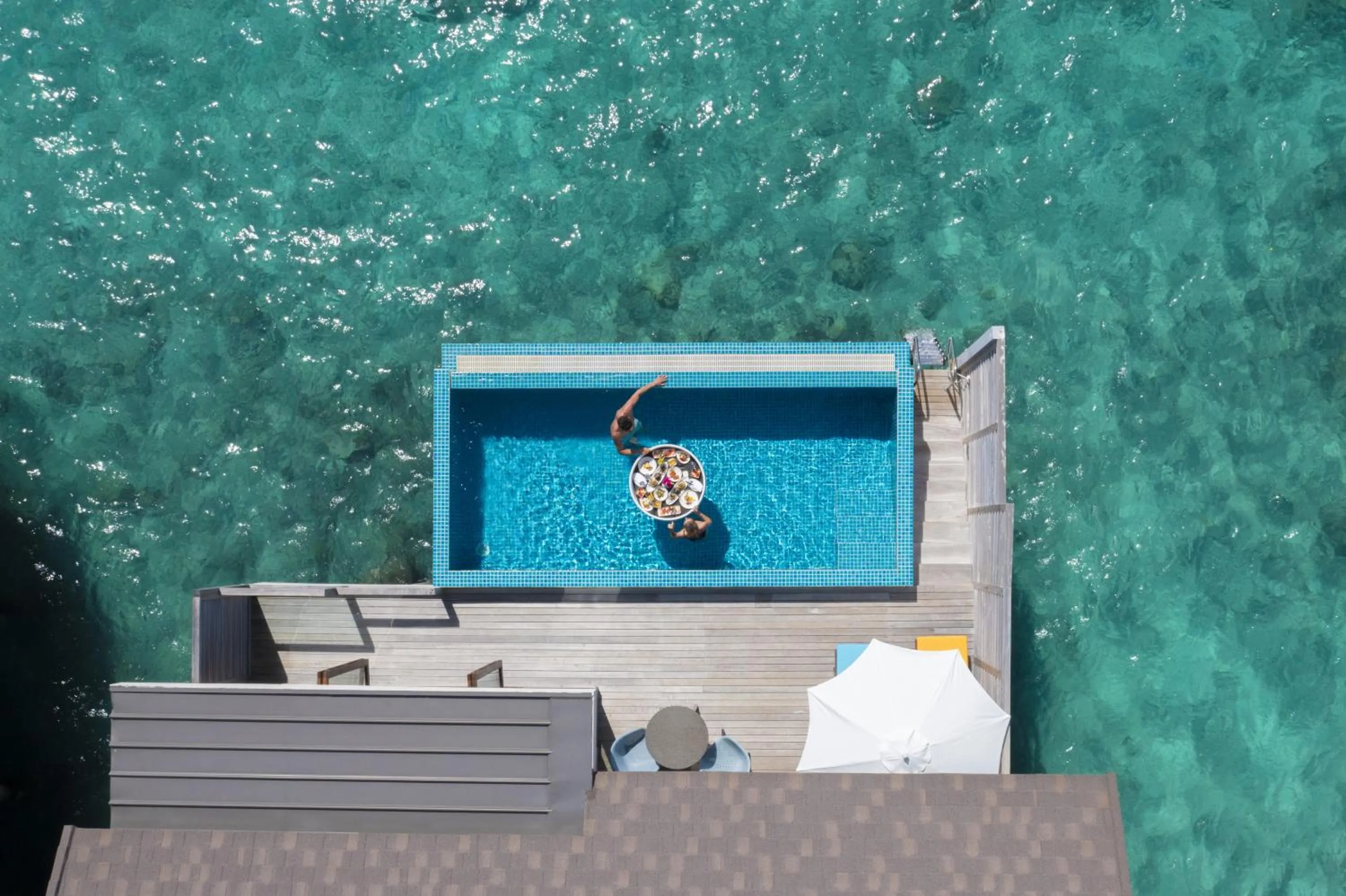 Pool view in Atmosphere Kanifushi - Premium All Inclusive with Free Transfers