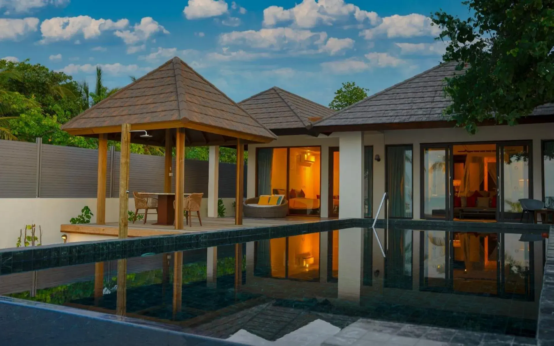 Two-Bedroom Sunset Family Beach Villa With Pool in Atmosphere Kanifushi - Premium All Inclusive with Free Transfers Two-Bedroom Sunset Family Beach Villa With Pool in Atmosphere Kanifushi - Premium All Inclusive with Free Transfers