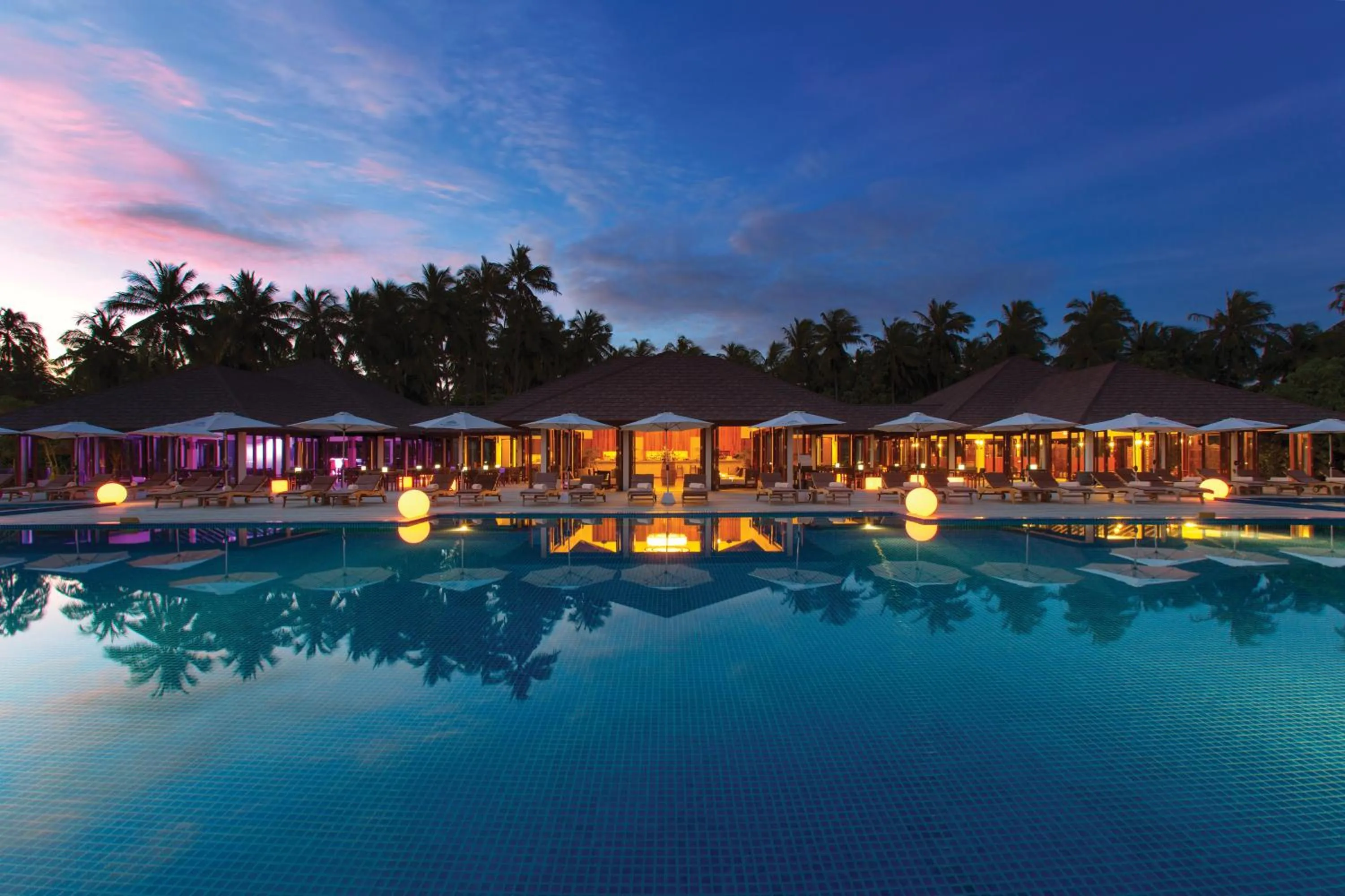 Pool view in Atmosphere Kanifushi - Premium All Inclusive with Free Transfers