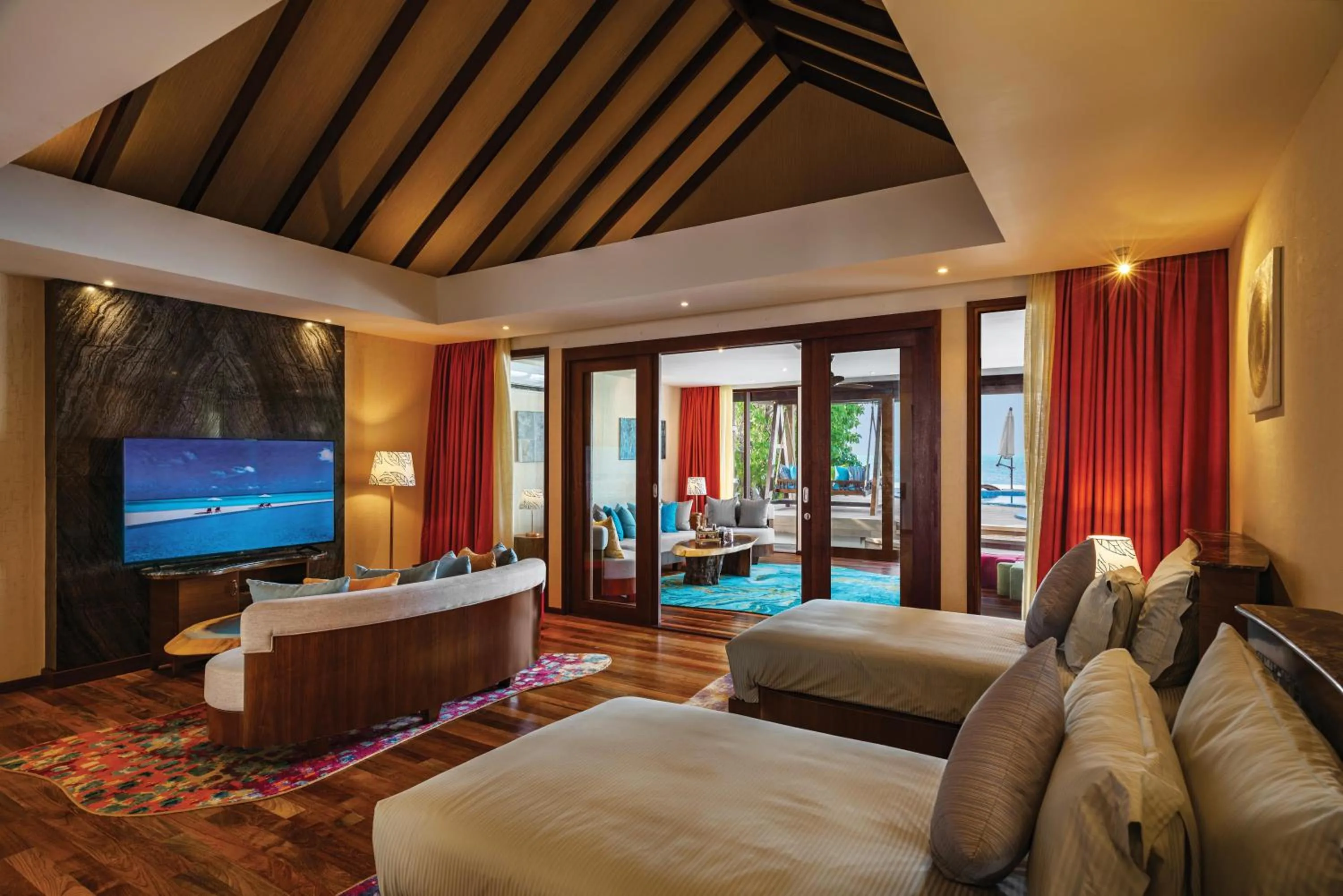 Bed in Atmosphere Kanifushi - Premium All Inclusive with Free Transfers