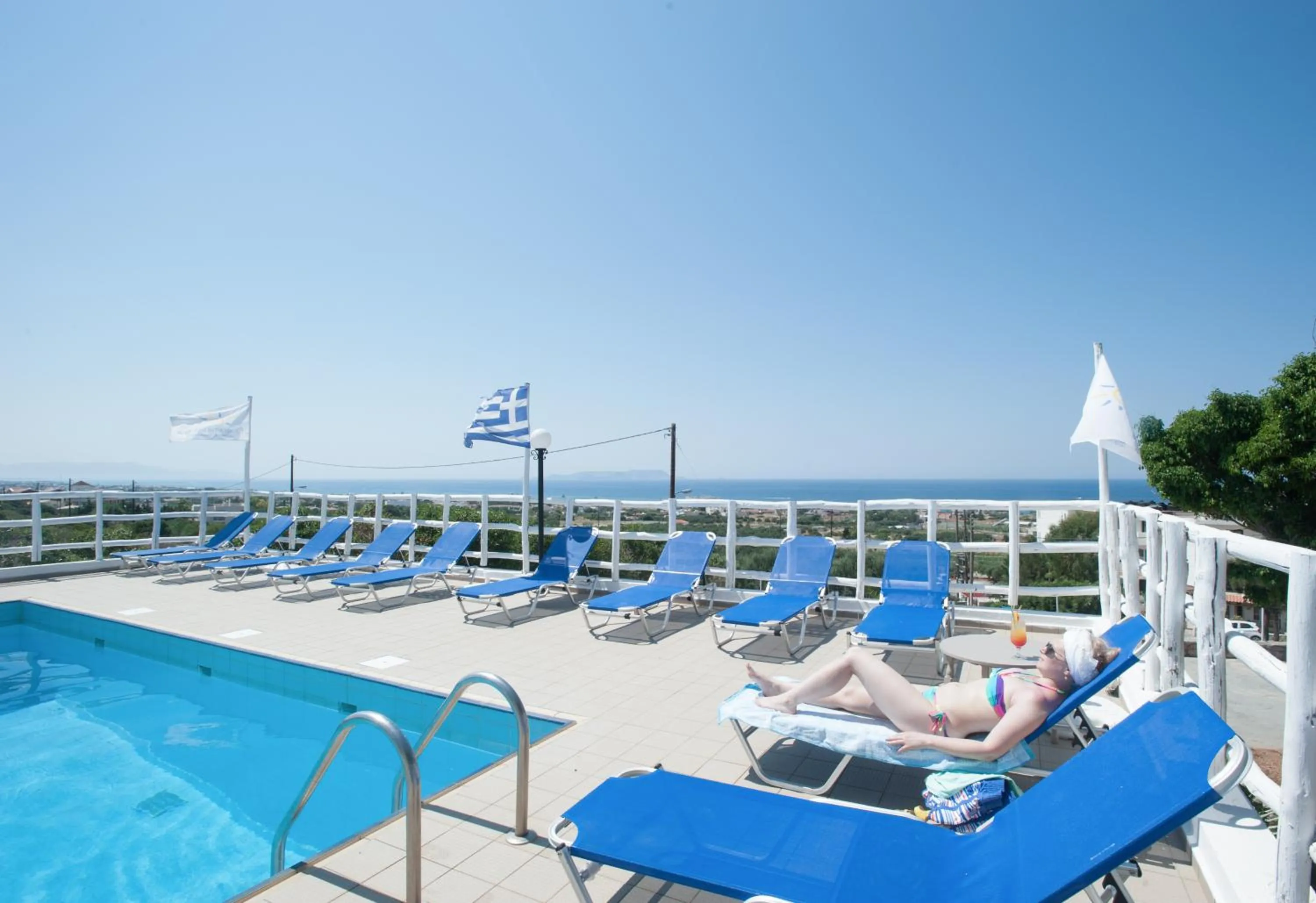 Swimming pool in Panorama-Seaview Studios & Apartments