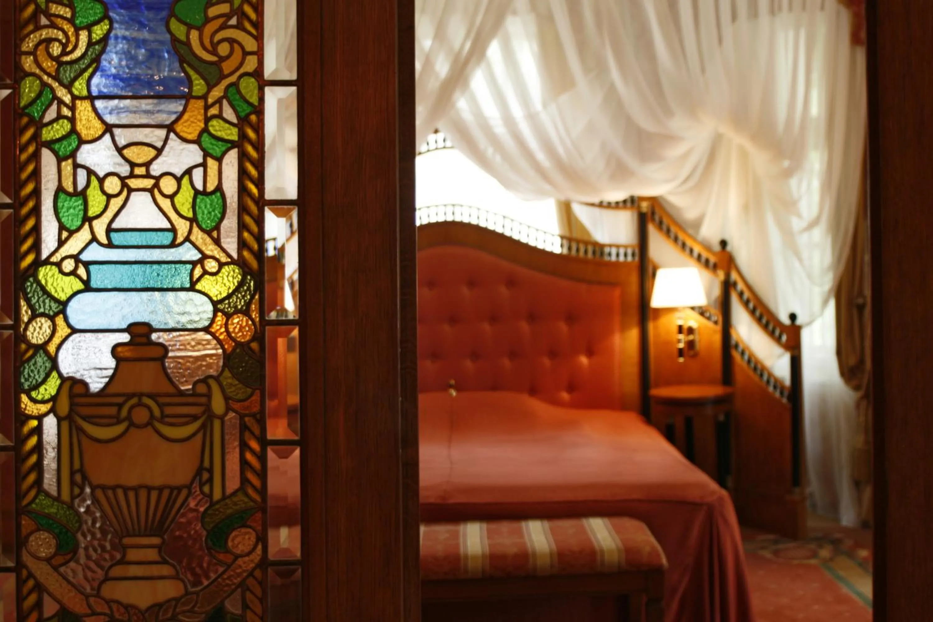 Seating area, Bed in Rezydencja Willa Park & Restauracja